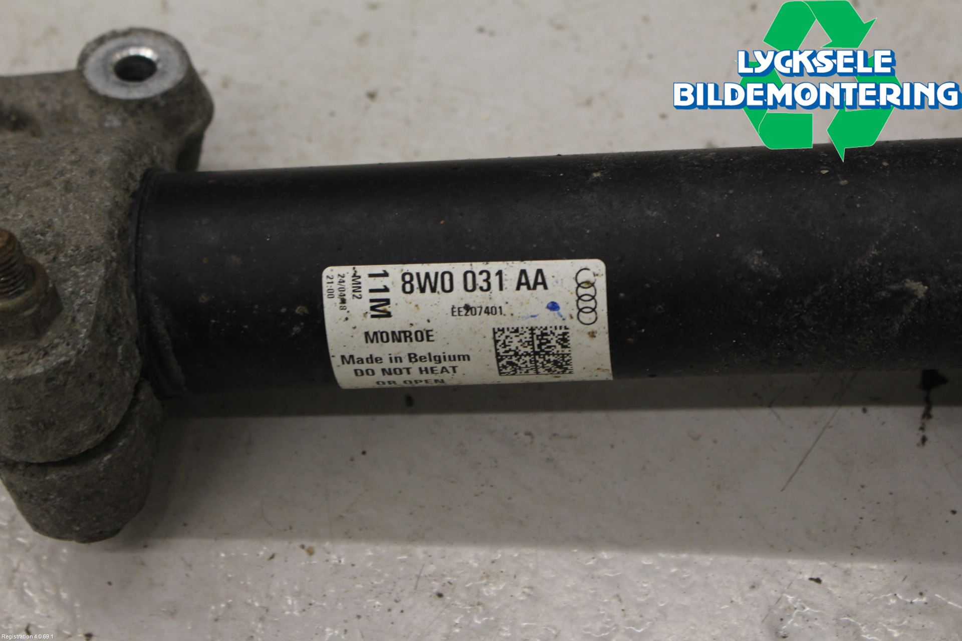 Audi A4/S4 B9 16-19 Fjäderben Fram Höger