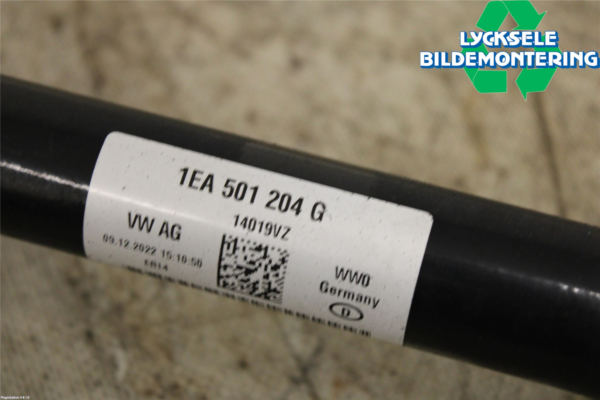 Volkswagen VW ID.3 21- Drivaxel Bak Höger