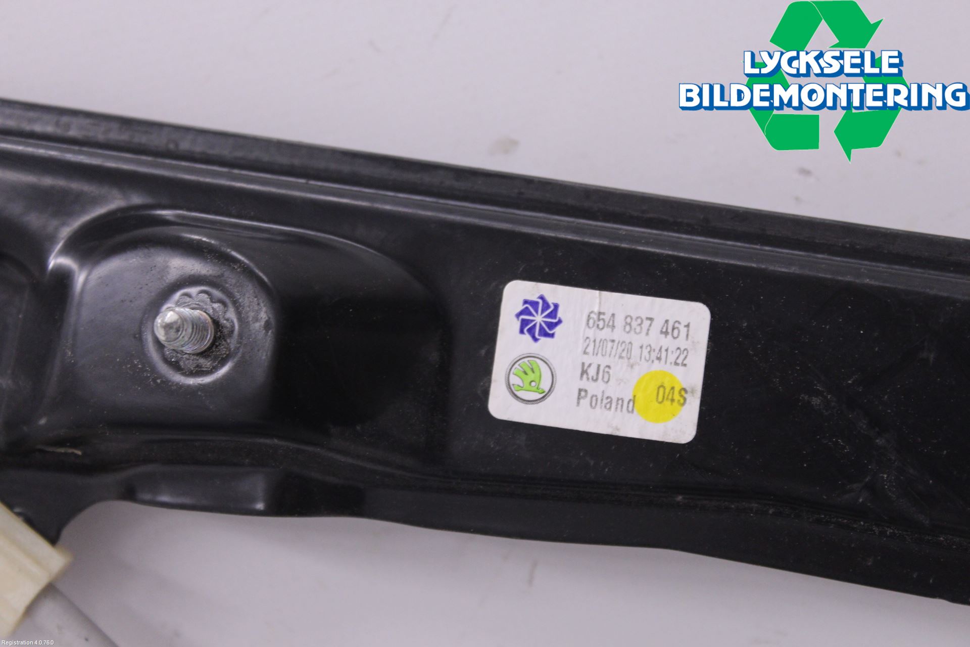 Skoda SCALA 19- Fönsterhissmekanism