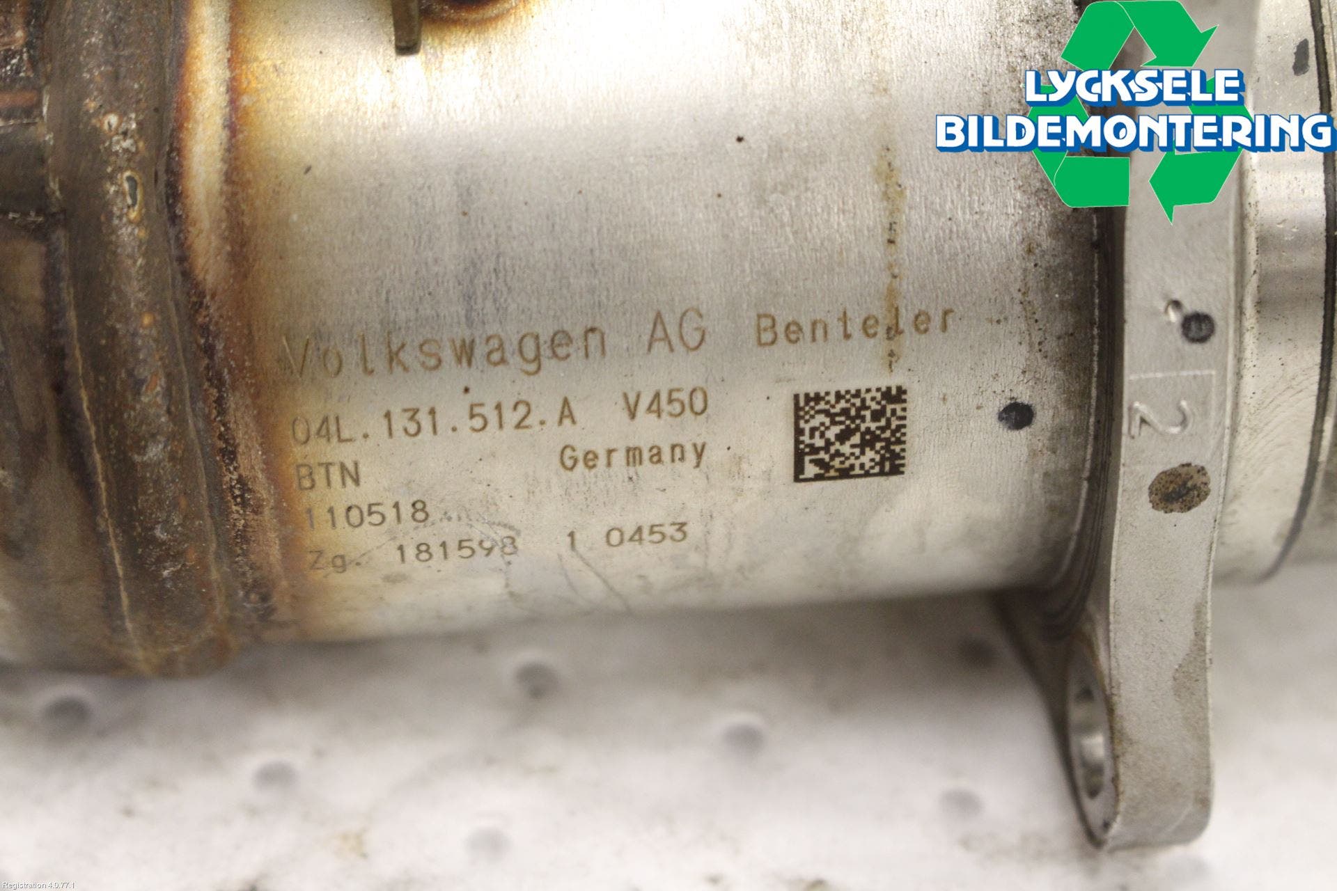 Audi A4/S4 B9 16-19 Avgaskylare