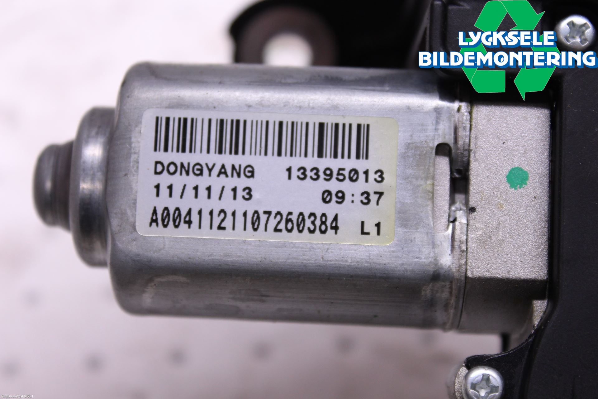 Opel ASTRA J 10-15 Torkarmotor Baklucka