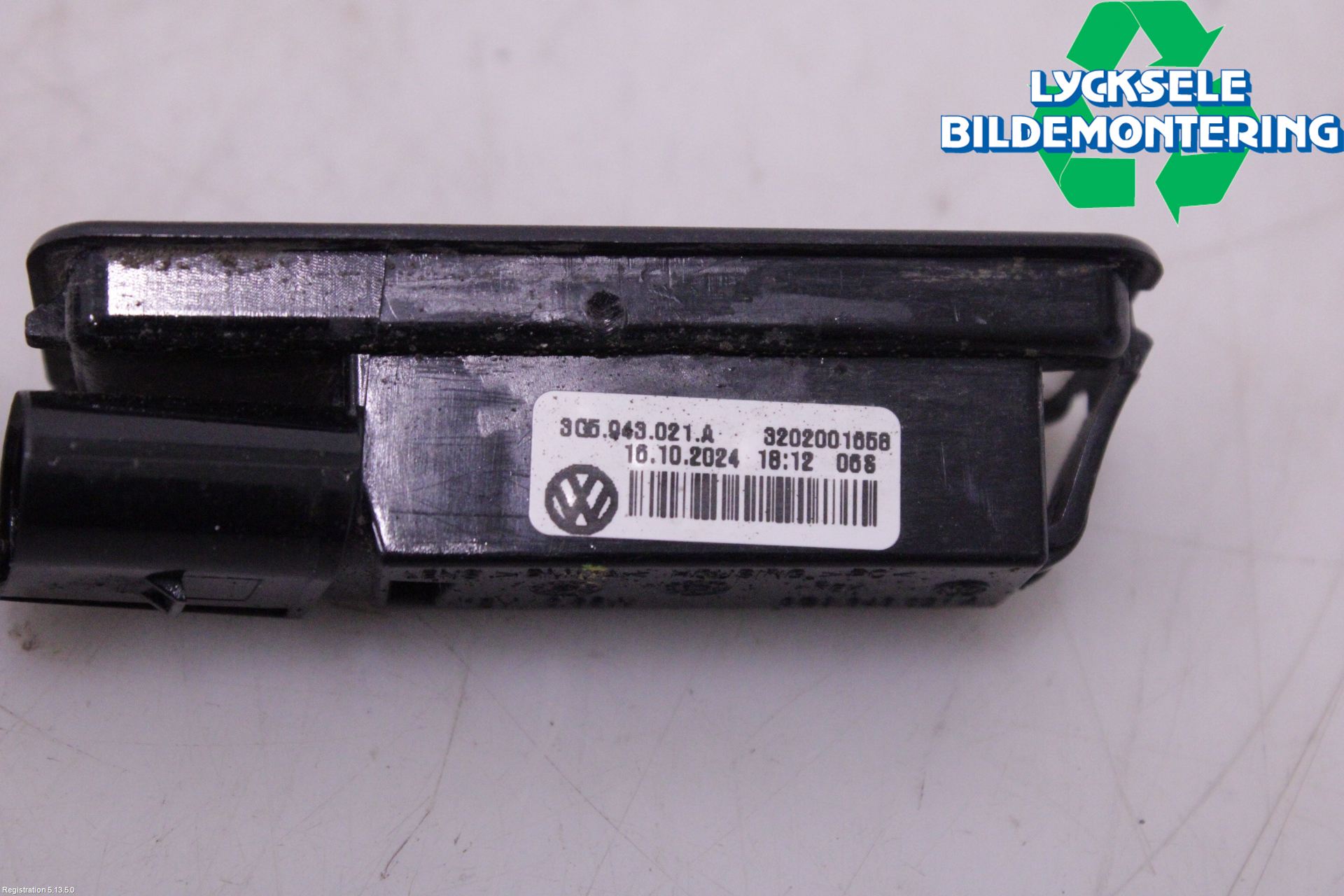 Volkswagen VW TOUAREG CR 18- Skylt Belysning