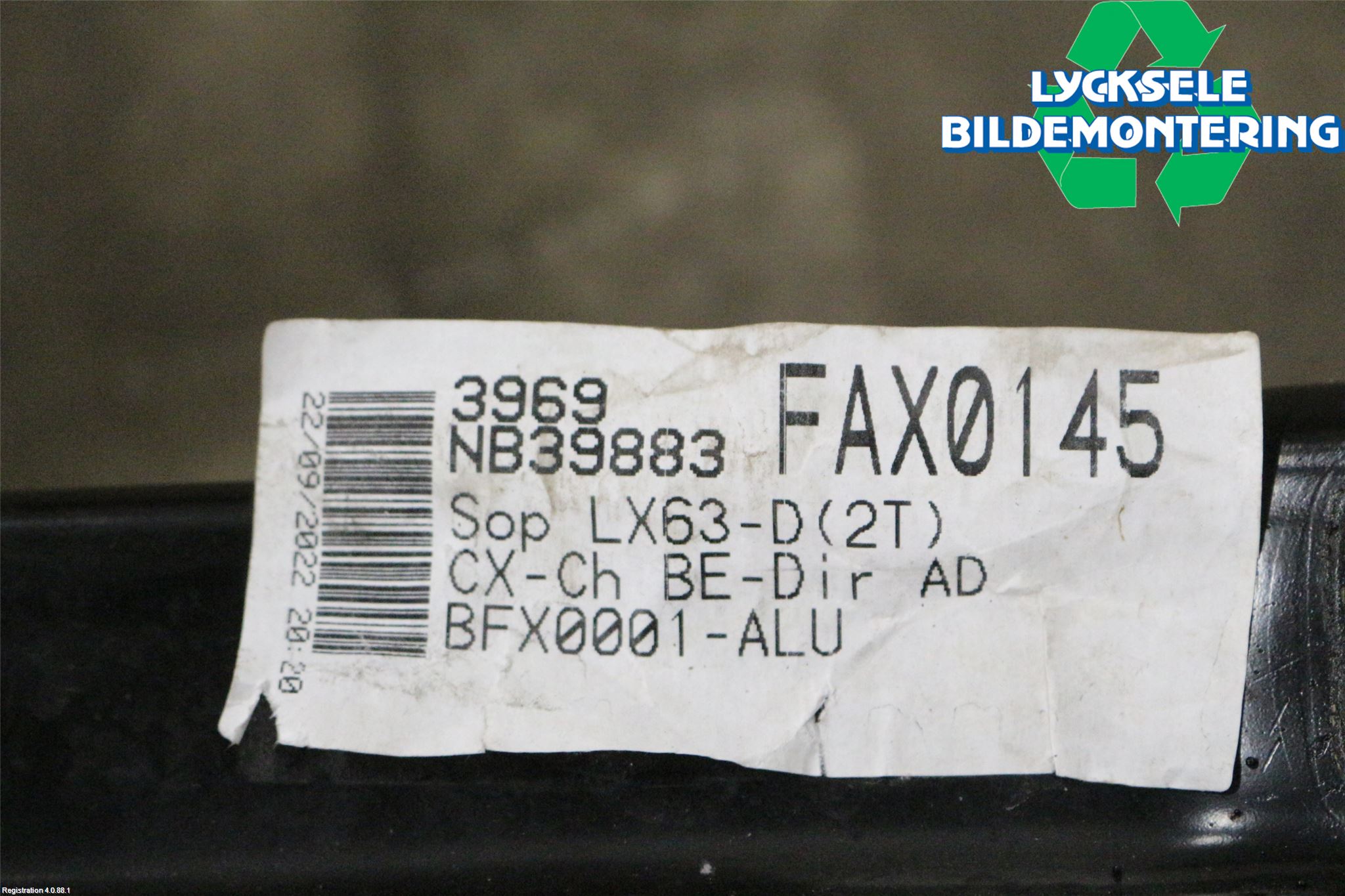 Ford KUGA/KUGA PHEZ/FHEV 20- Framvagnsbalk