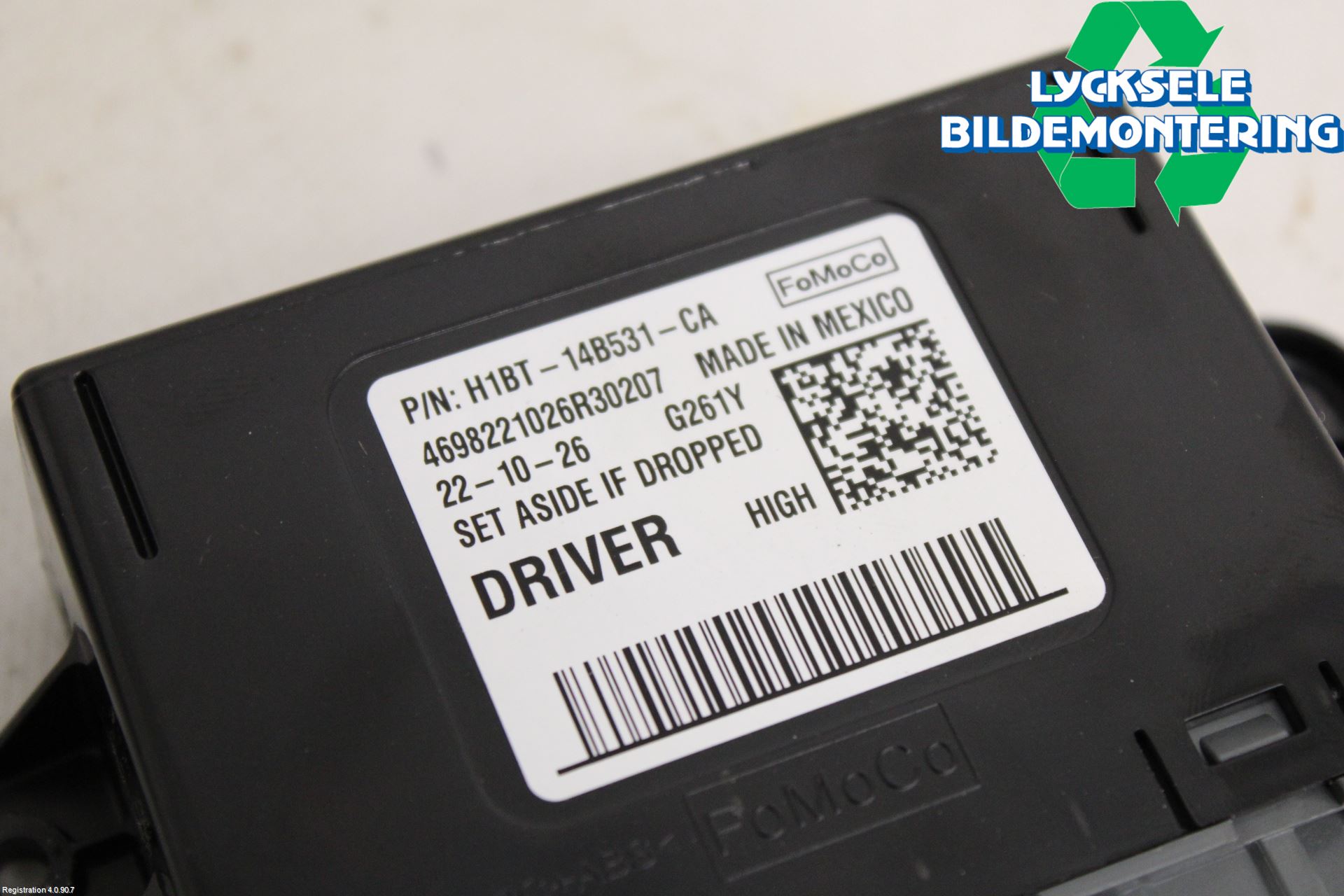 Ford TRANSIT/TOURNEO CONNECT 22- Styrenhet Dörr