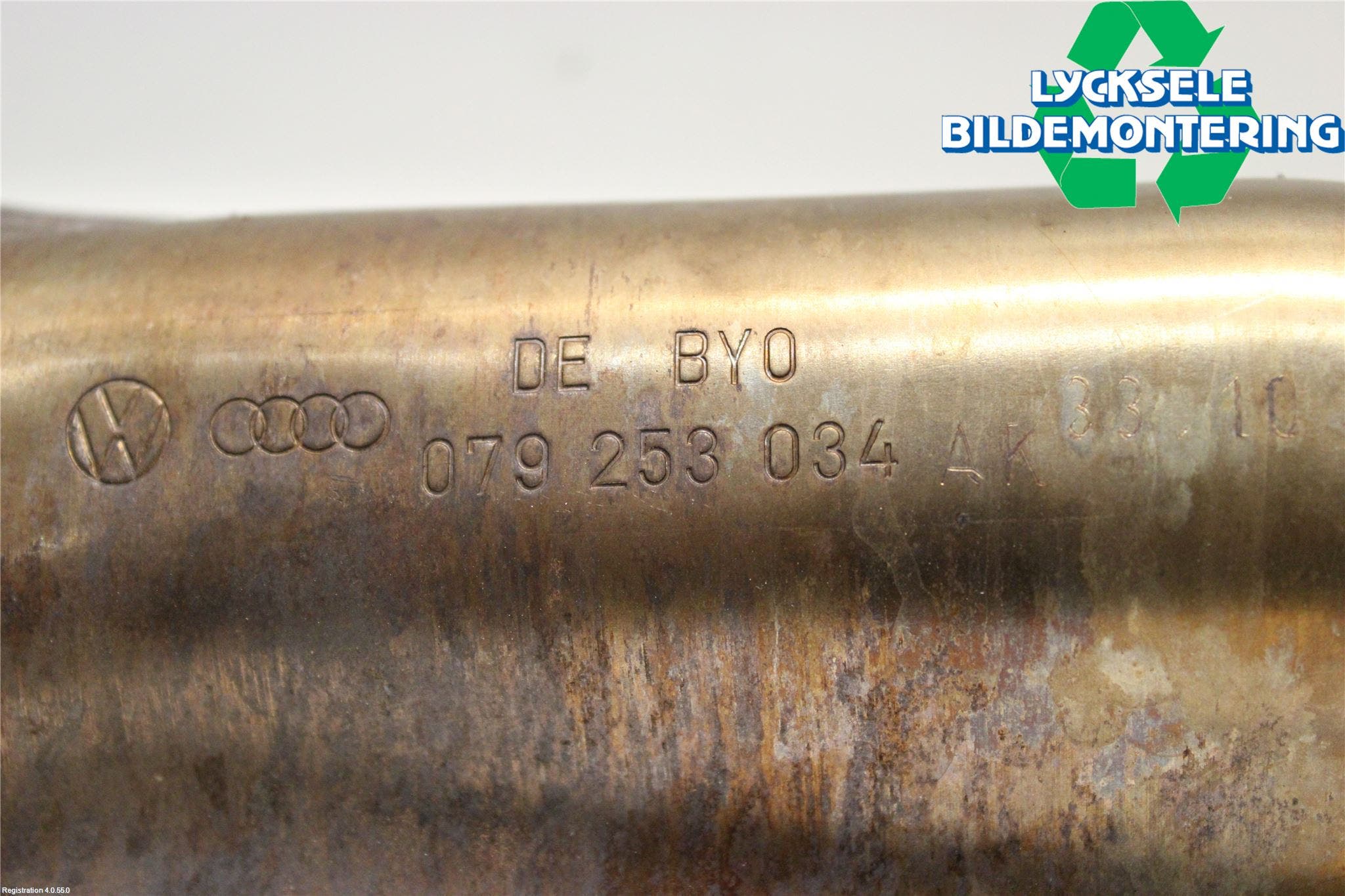 Audi A5 07-16 Grenrör Avgas