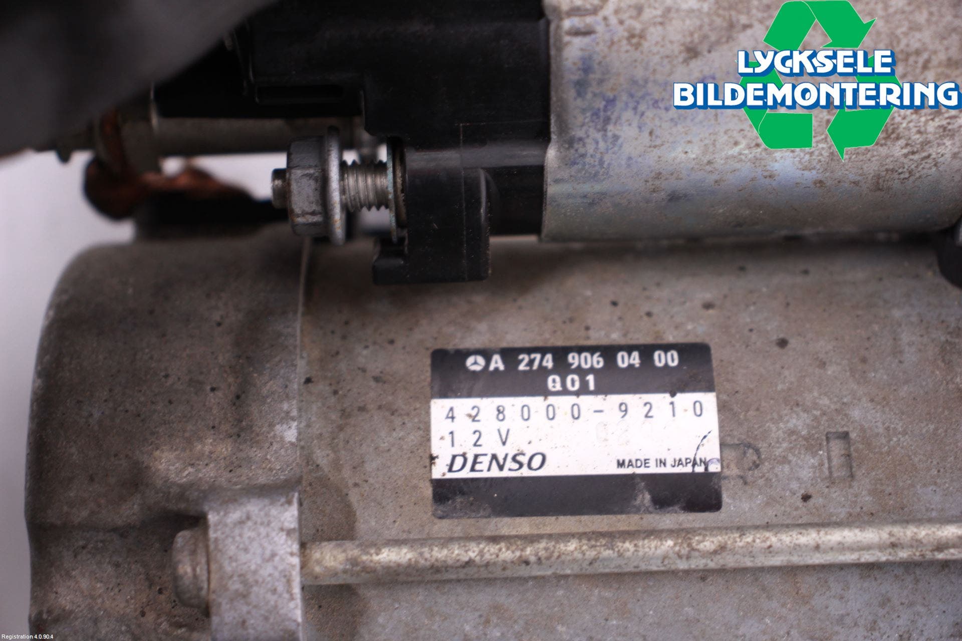 Mercedes-Benz MB C-KLASS (W204) 07-15 Startmotor