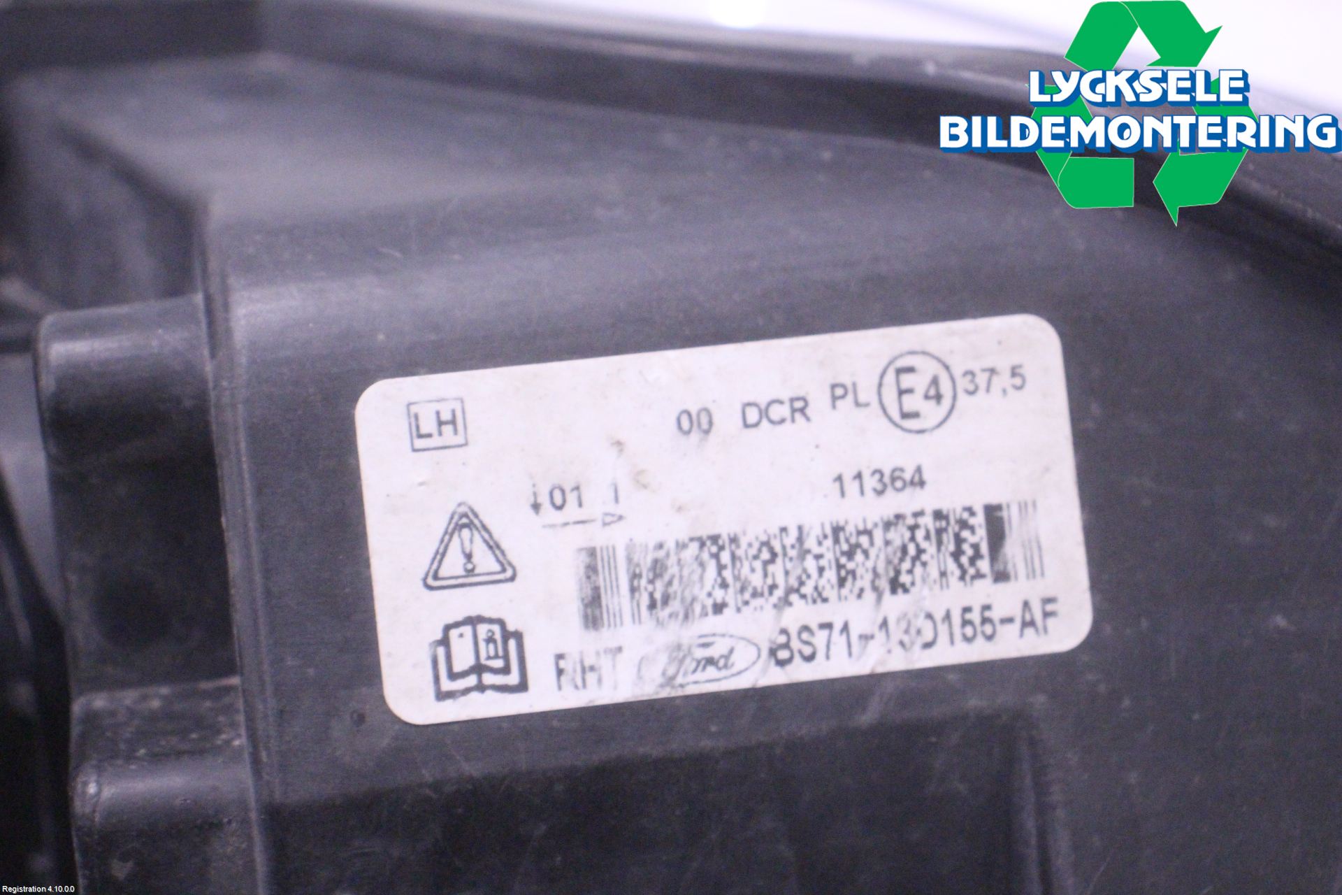 Ford MONDEO 07-15 Strålkastare Vänster