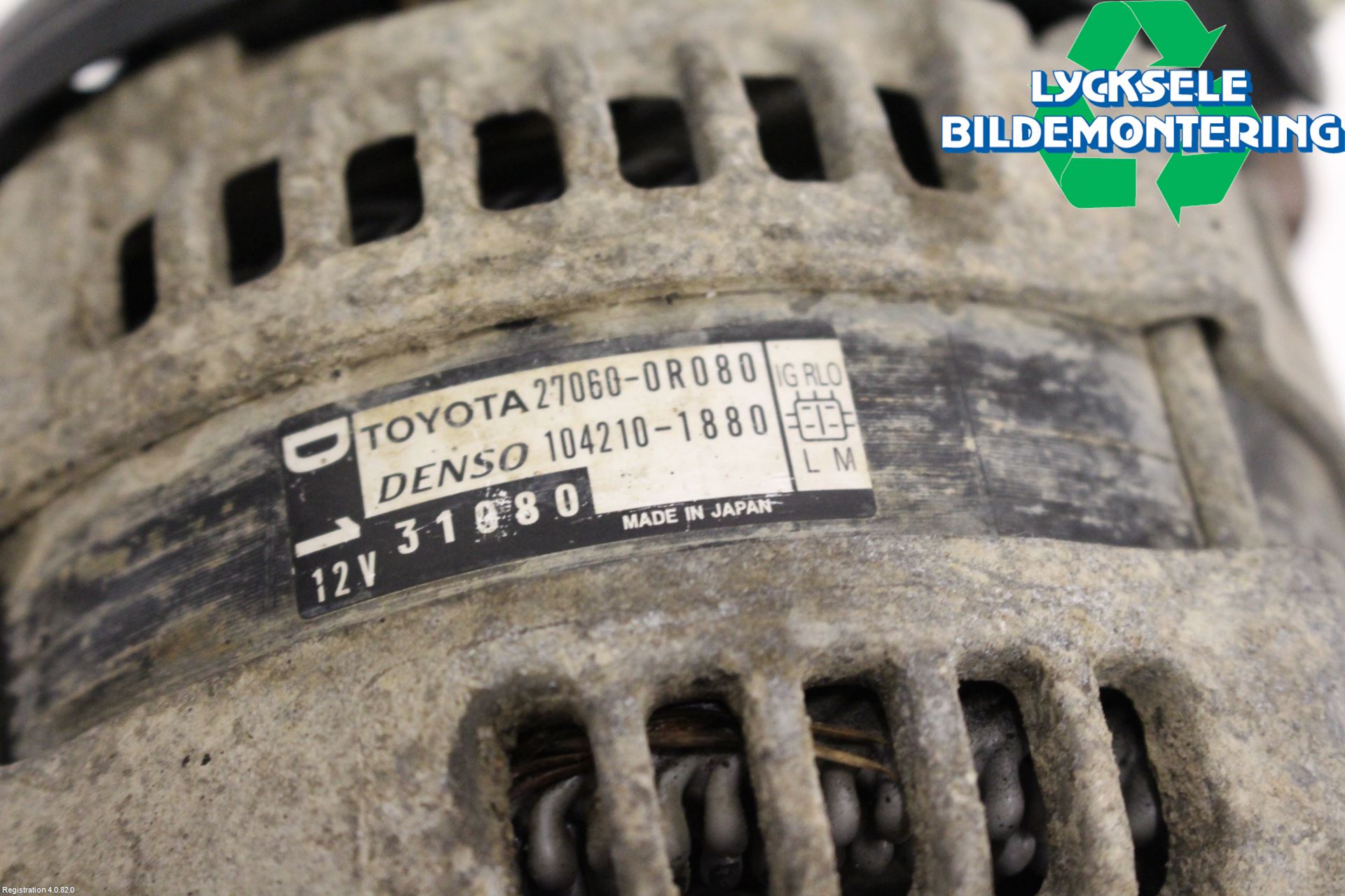 Toyota AVENSIS 09-15 Generator
