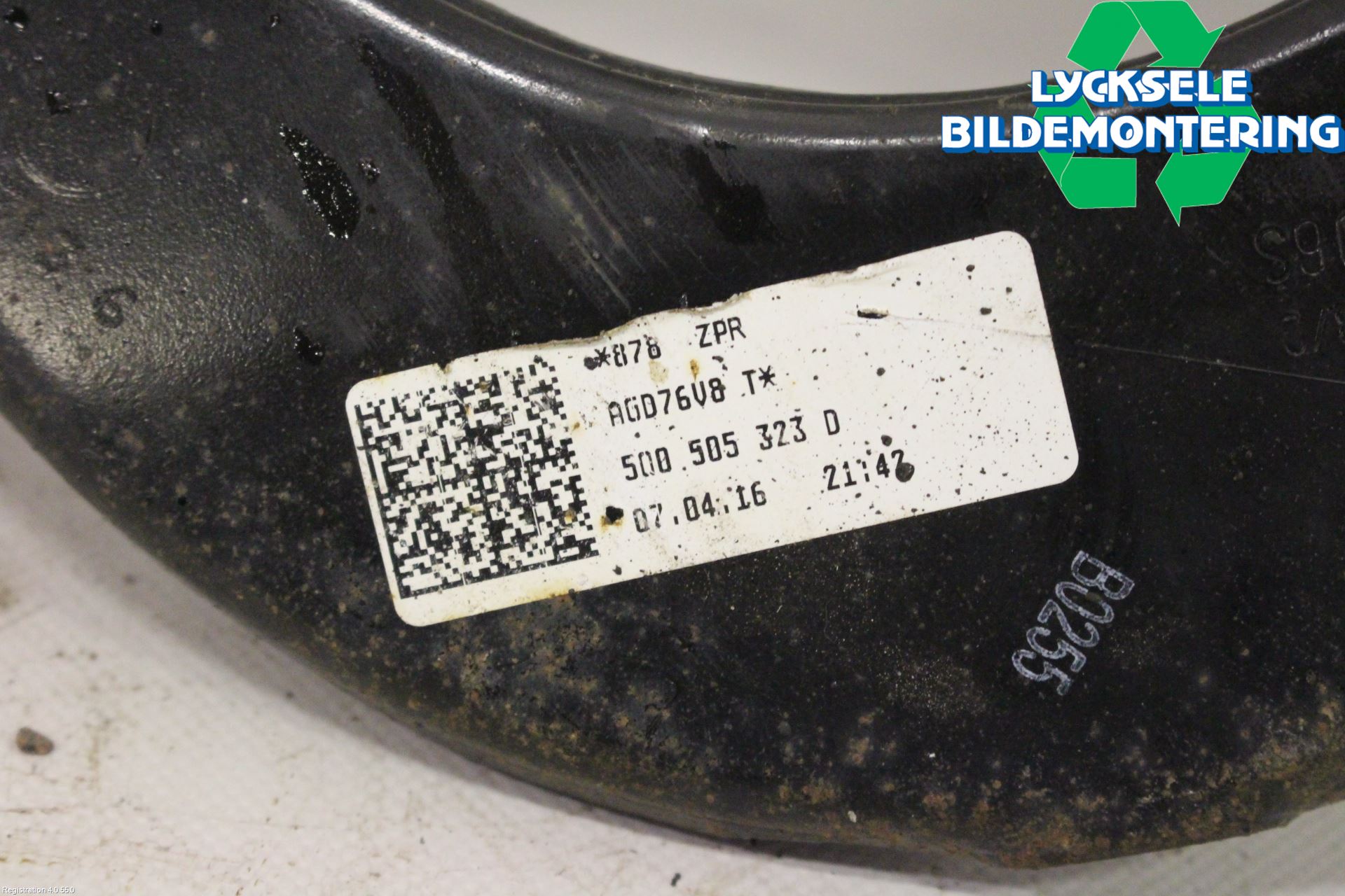 Volkswagen VW GOLF / E-GOLF VII 13-20 Bärarm Bak Höger
