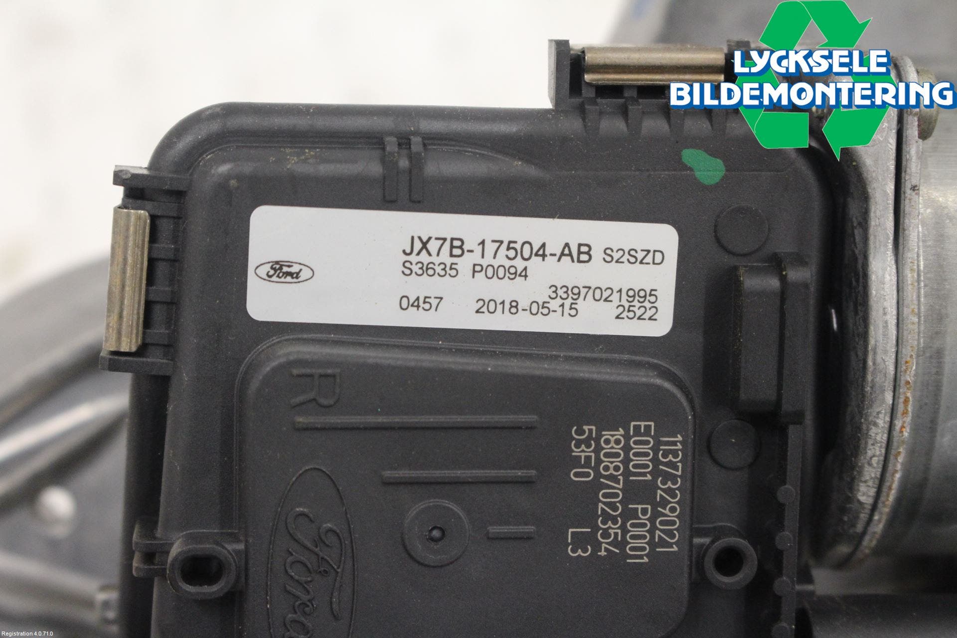 Ford FOCUS 19- Torkarmekanism Vindruta