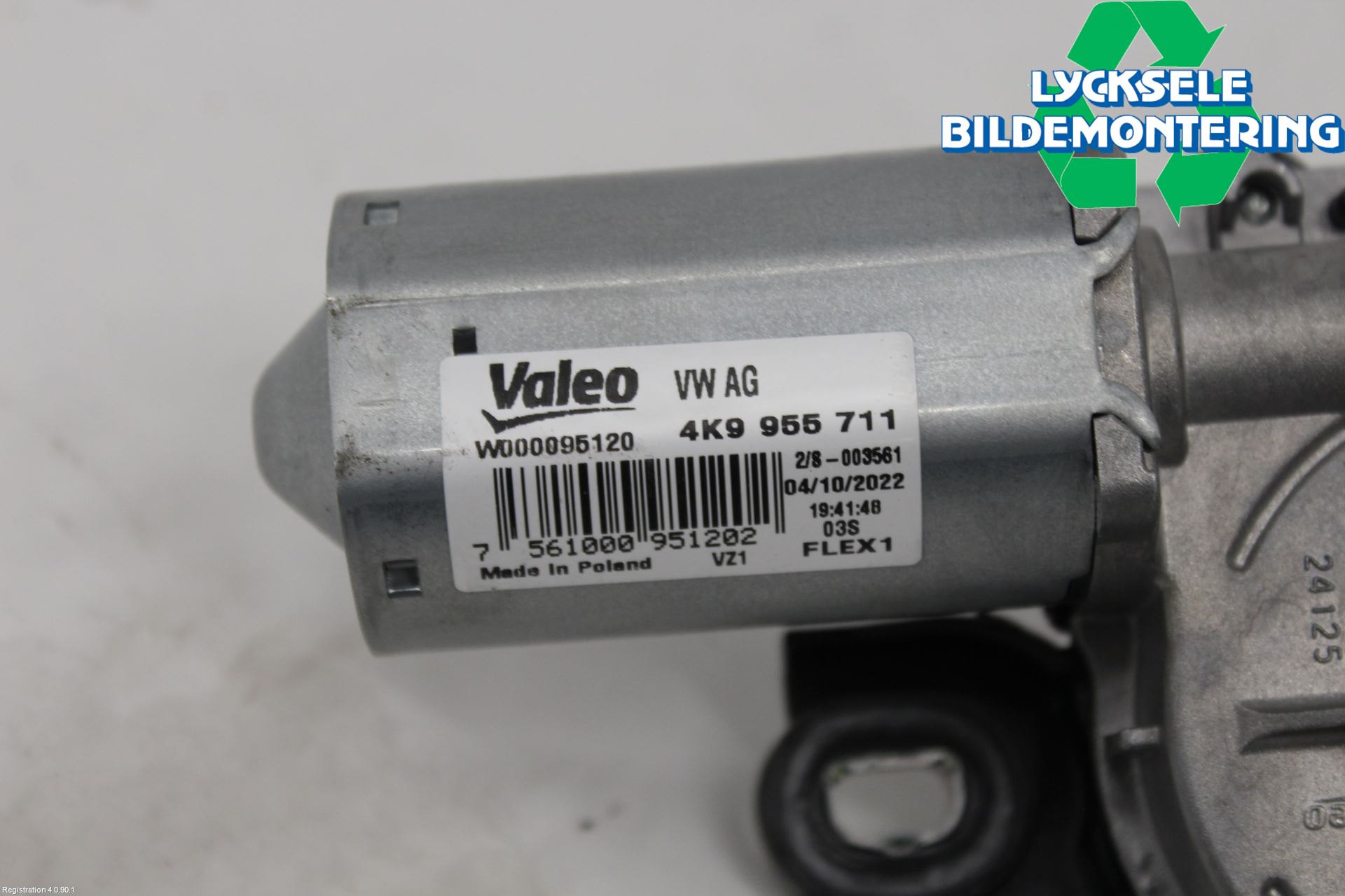 Audi A6 F2/C8 19- Torkarmotor Baklucka
