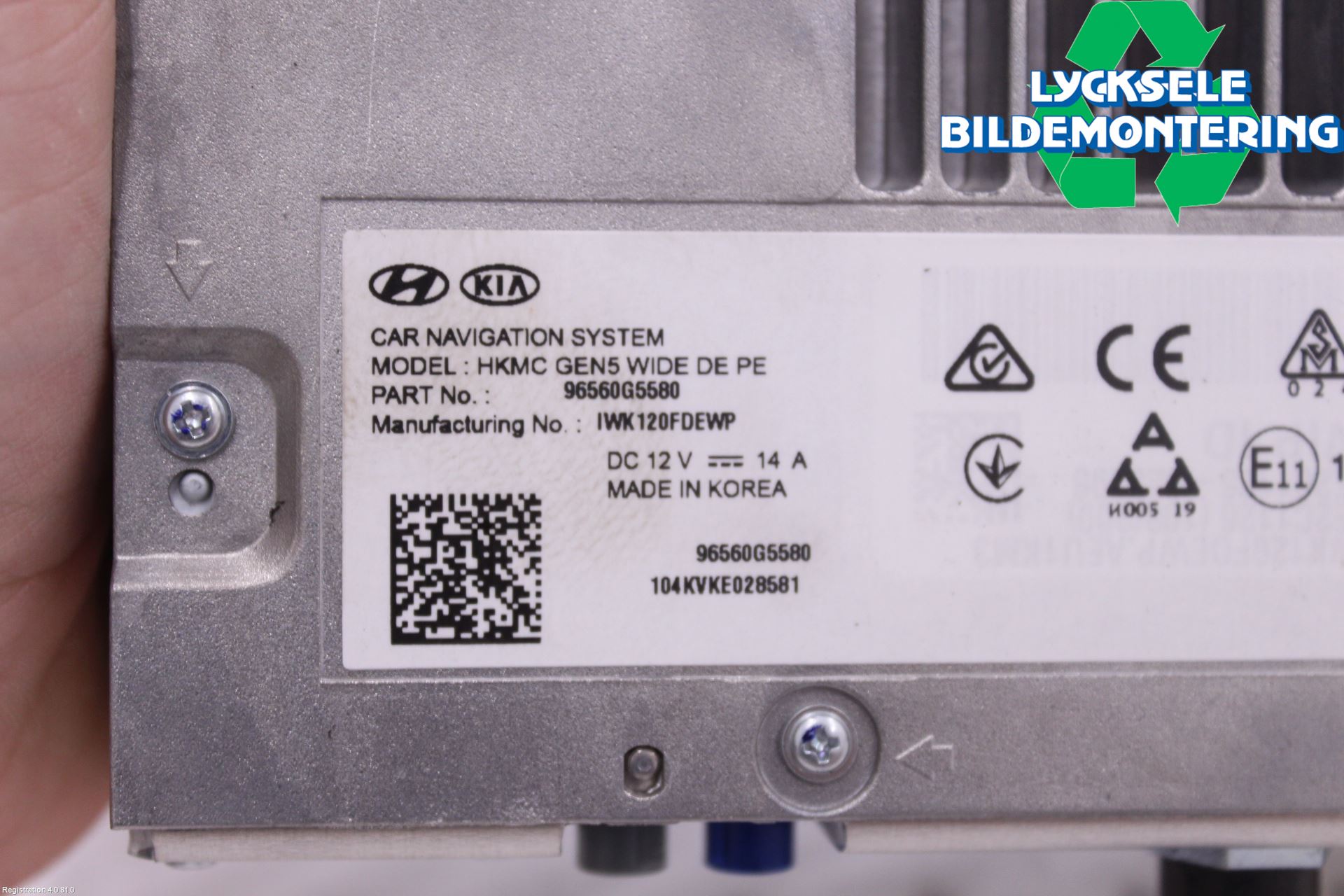 Kia NIRO (DE) 17-22 Gps Navigator