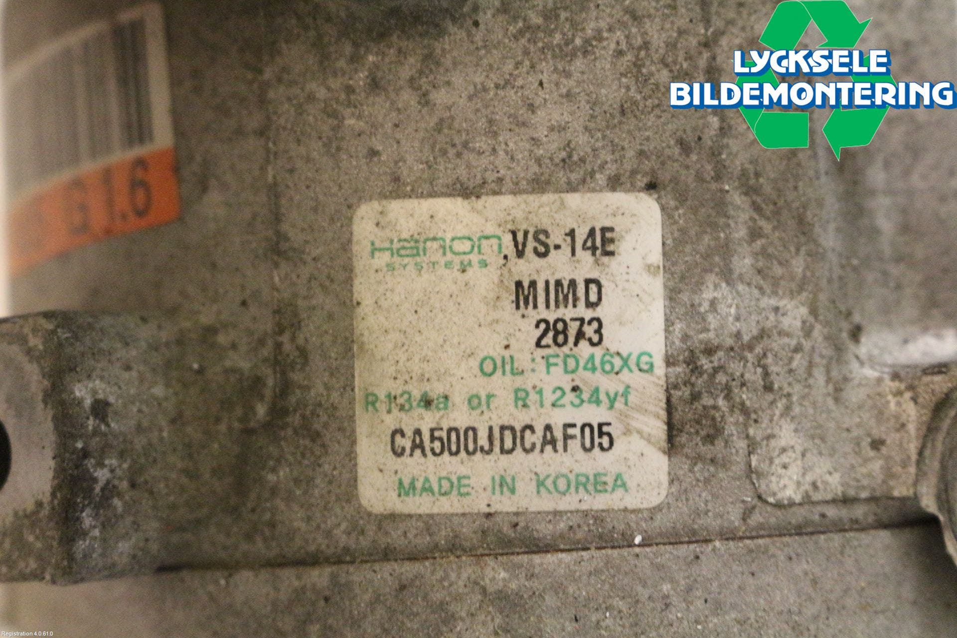 Kia CEED 12-18 Ac Kompressor