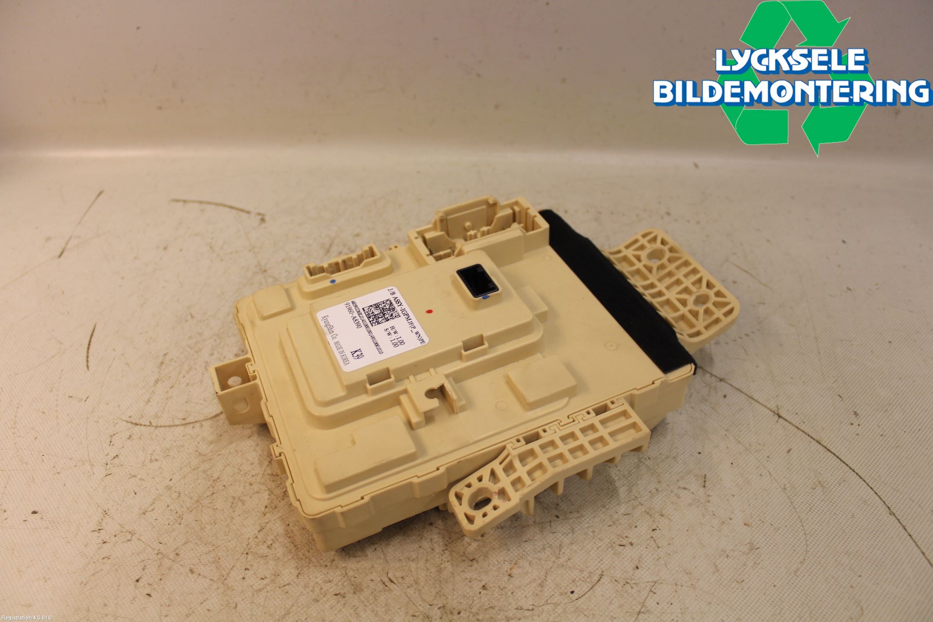 Kia OPTIMA 16-20 Säkringsdosa-Elcentral