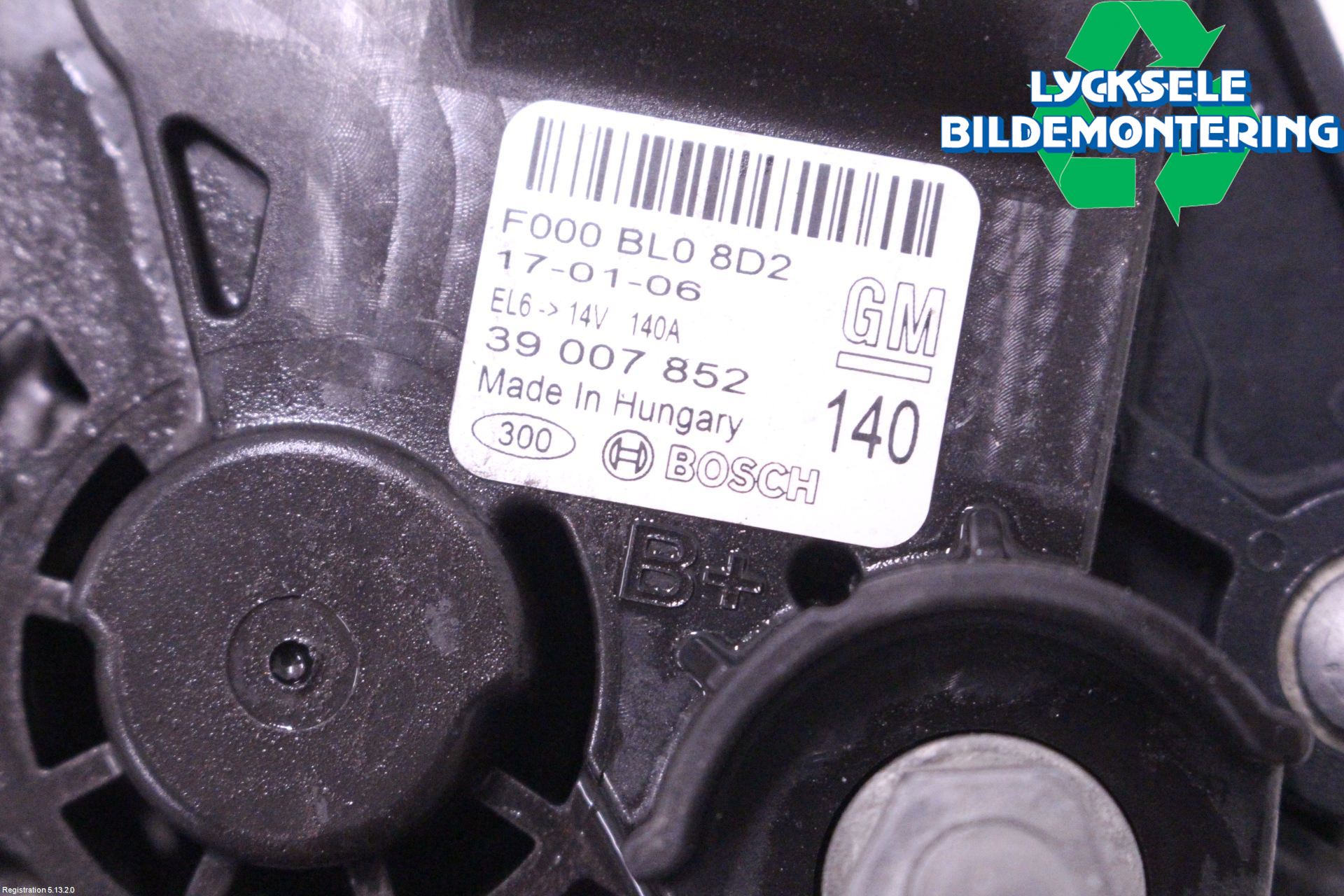 Opel INSIGNIA 17- Generator