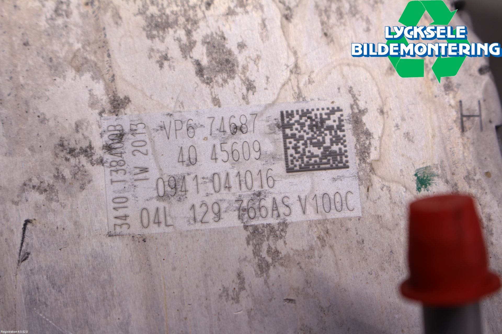 Audi A4/S4 B9 16-19 Grenrör Insug