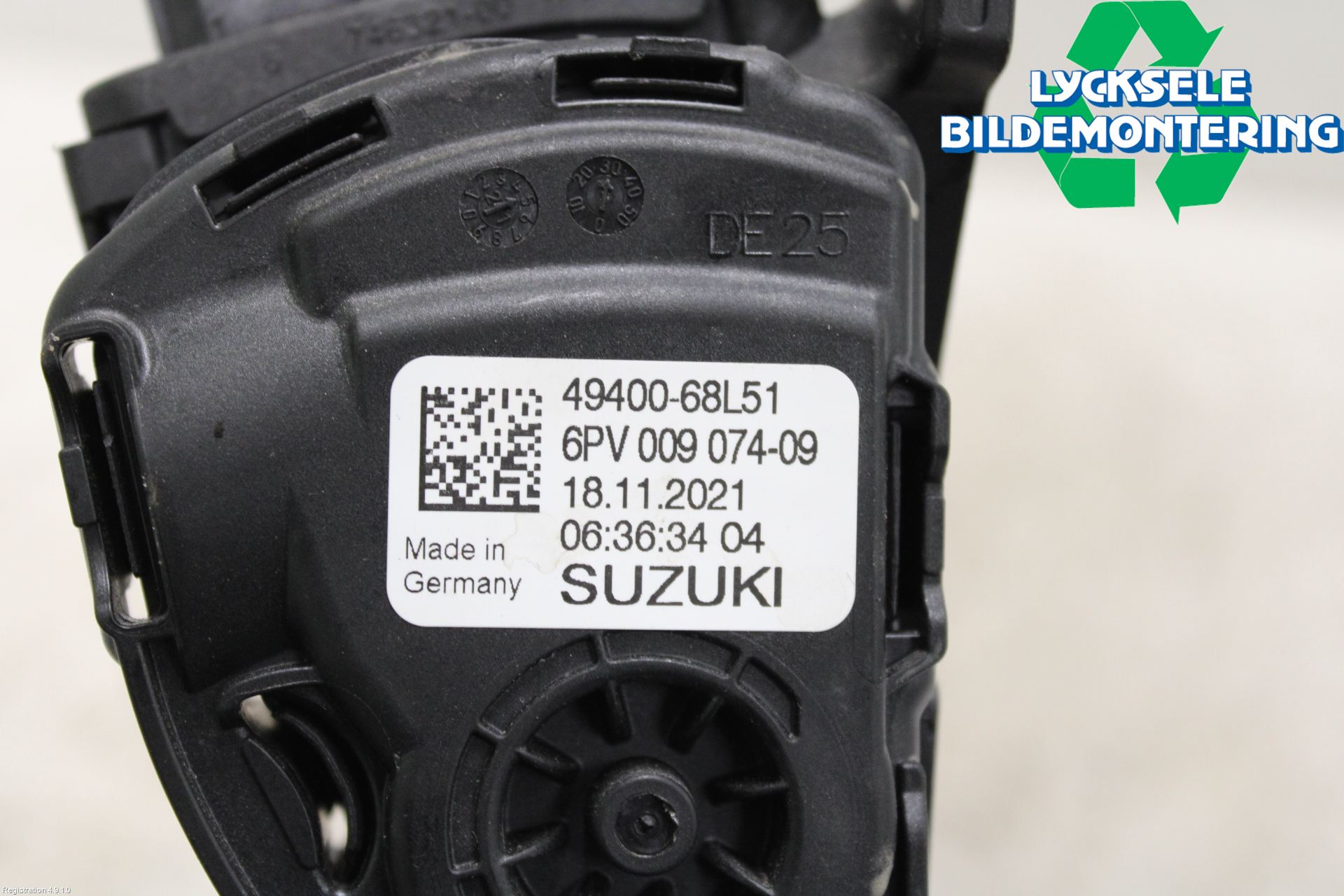 Suzuki SX4 S-CROSS 22- Pedal Gas-Broms-Koppling