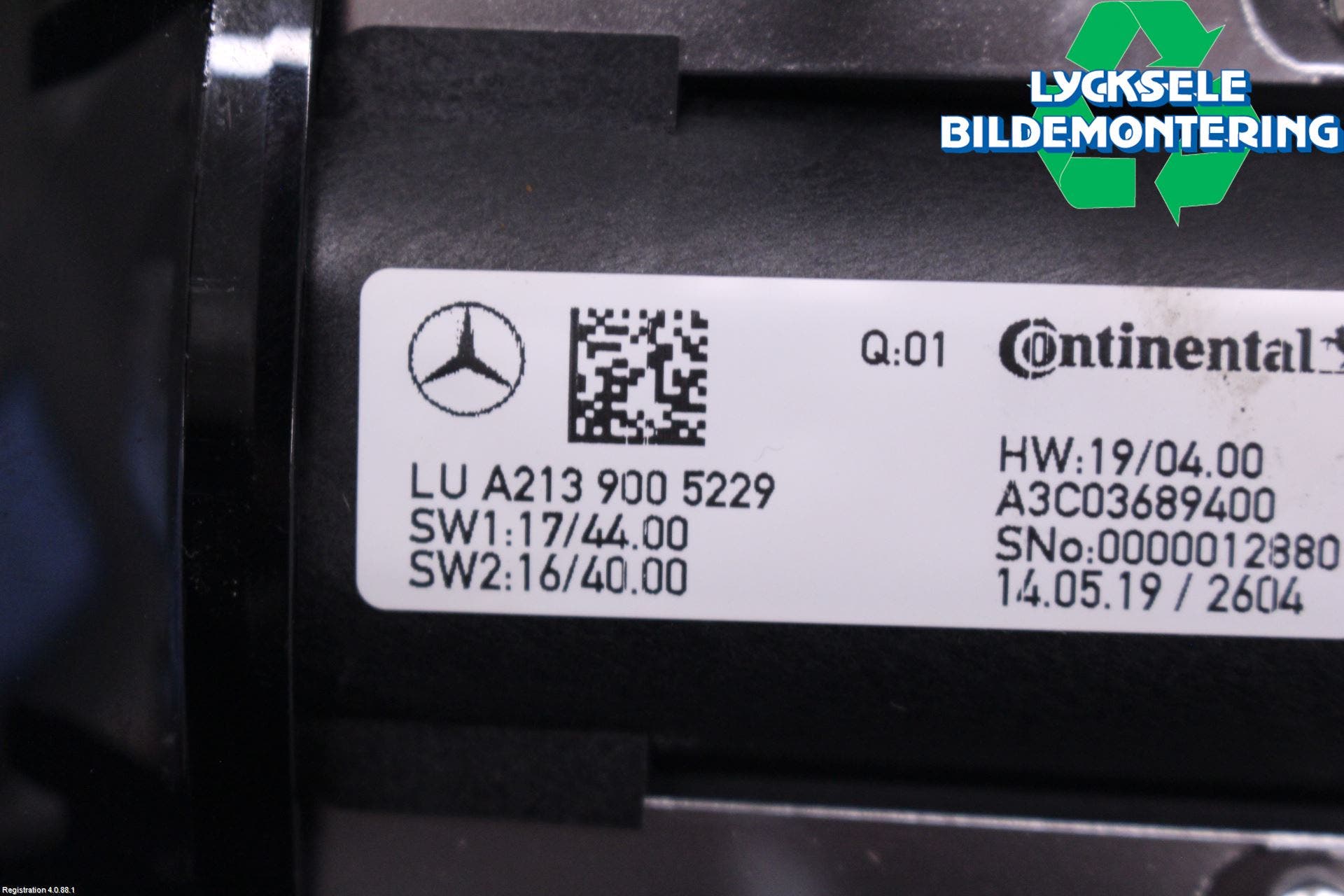 Mercedes-Benz MB E-KLASS (W213) 16-23 Strömställare Multifunktion