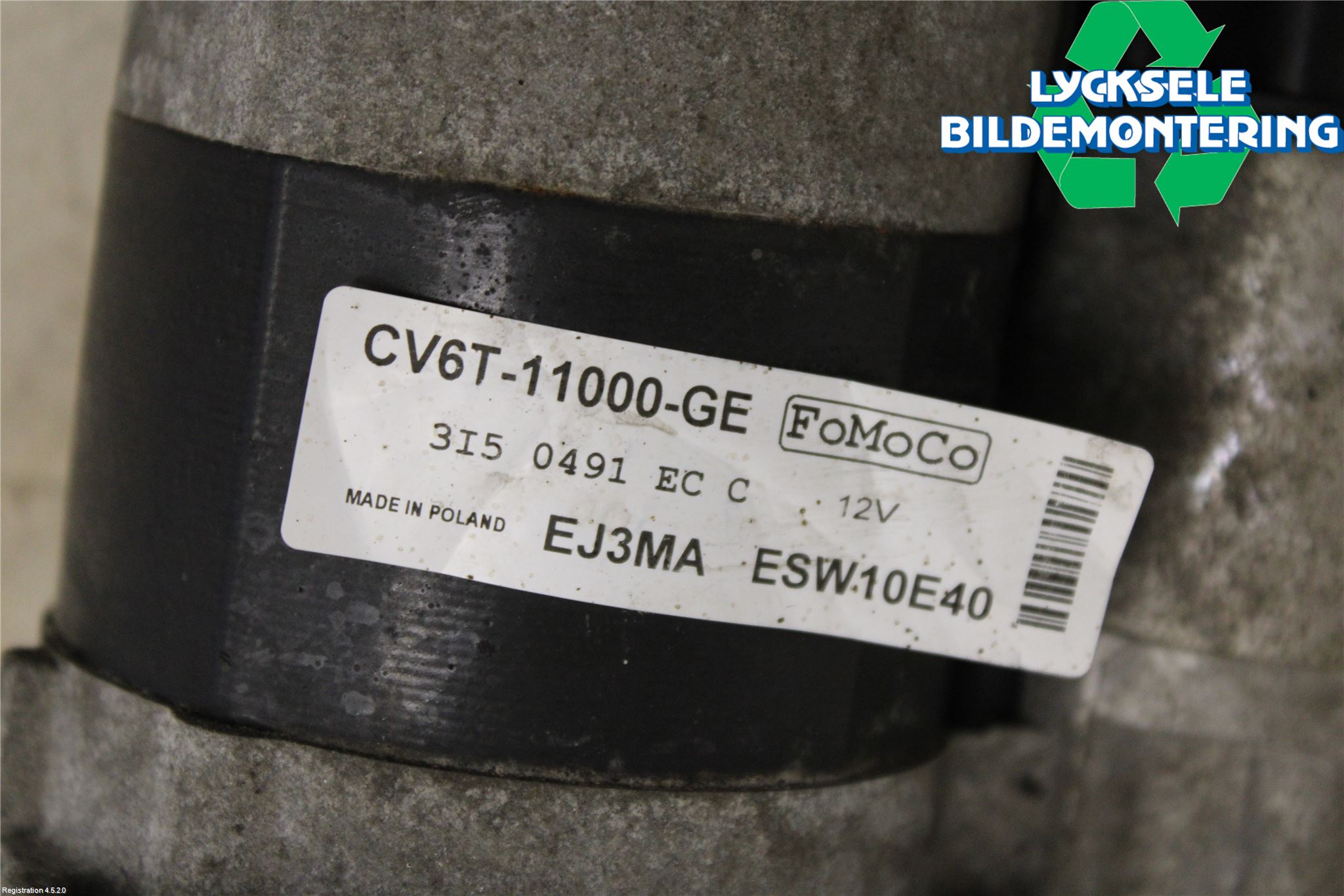Ford FOCUS 15-18 Startmotor