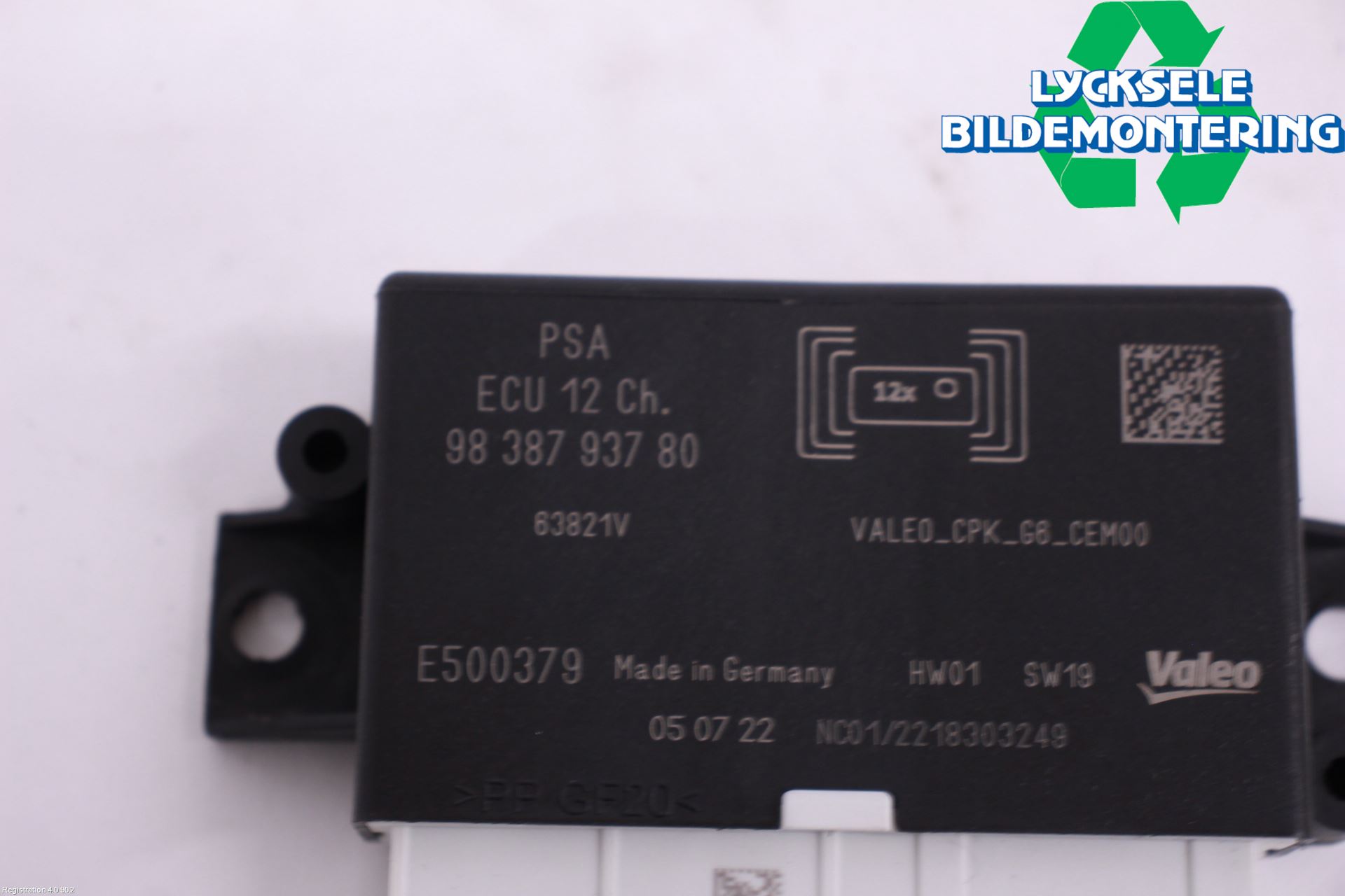 Citroen C4/E-C4 C4X/E-C4X III 21- Styrenhet Parkeringshjälp