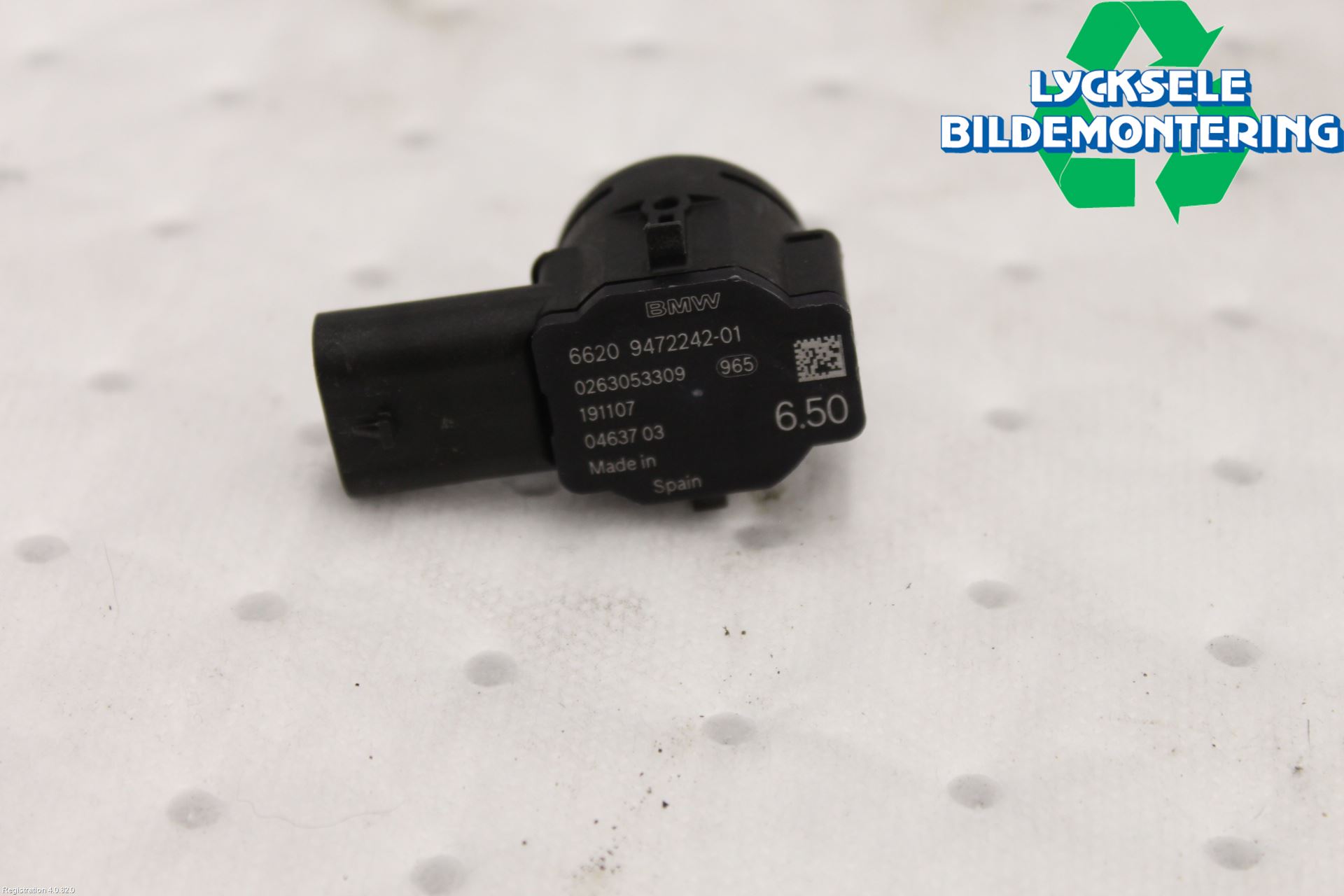 BMW 3 G20/G21/G80/G81 19- Parkeringshjälp Frontsensor