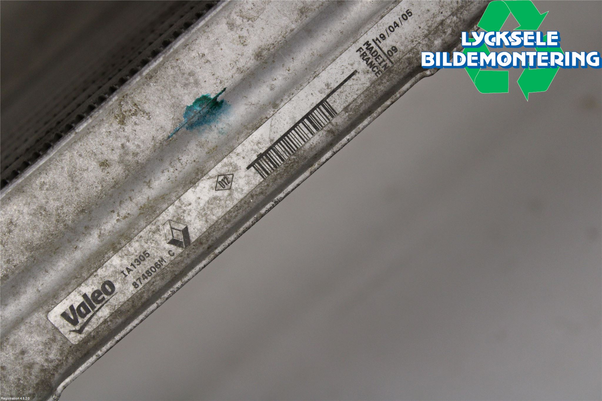 Renault MASTER III  04-10 Laddluft-Intercooler Kyl