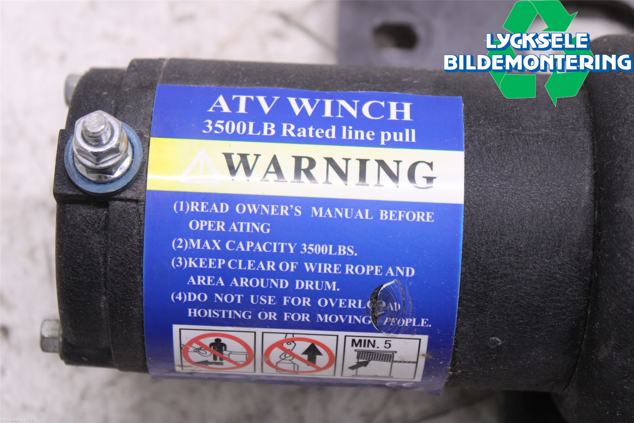 MC och moped ATV CF MOTO Mellanaxel Vinsch