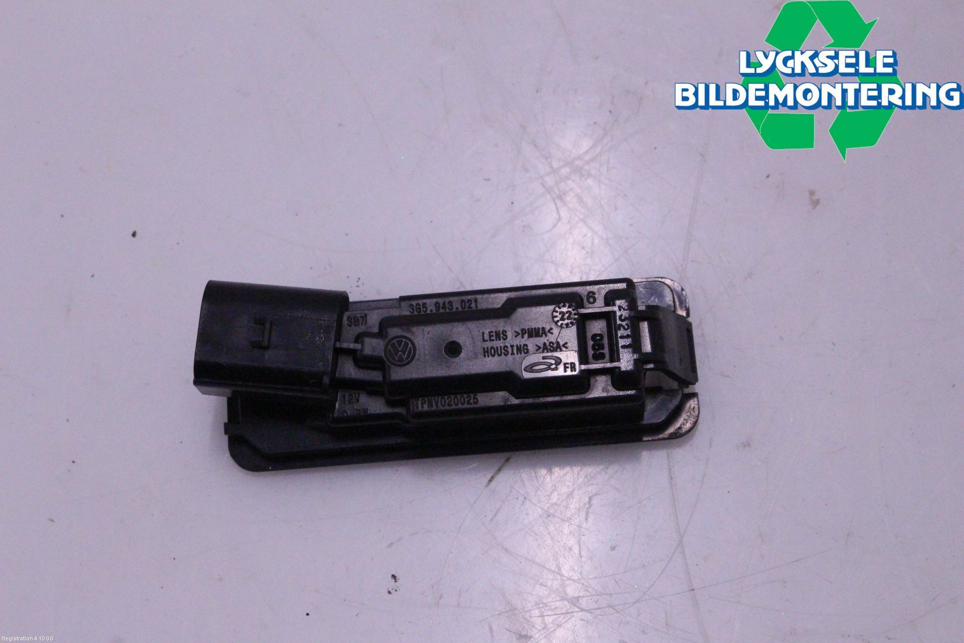 Volkswagen VW T-ROC 18- Skylt Belysning