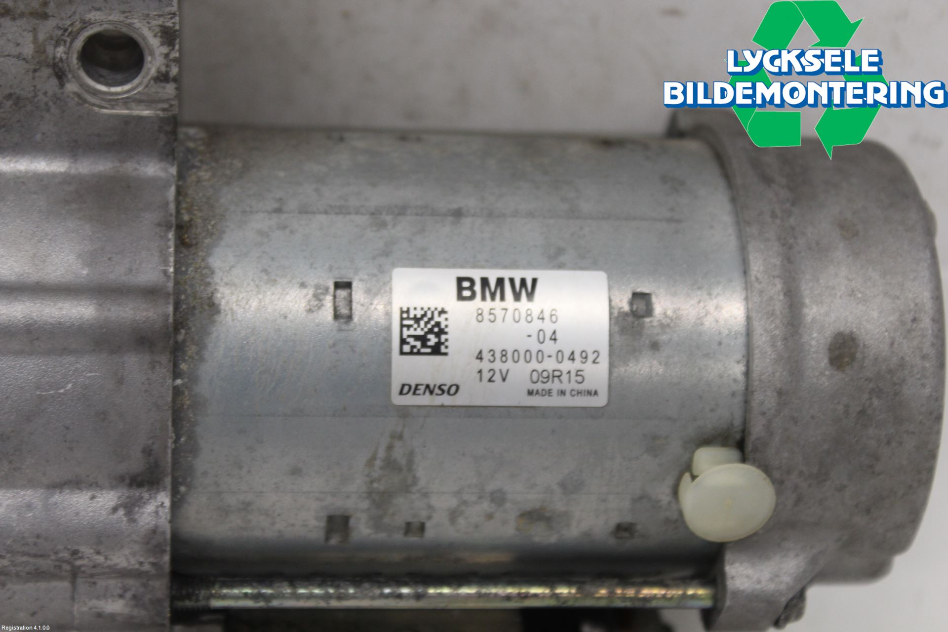 BMW X4 F26 14-18 Startmotor Diesel