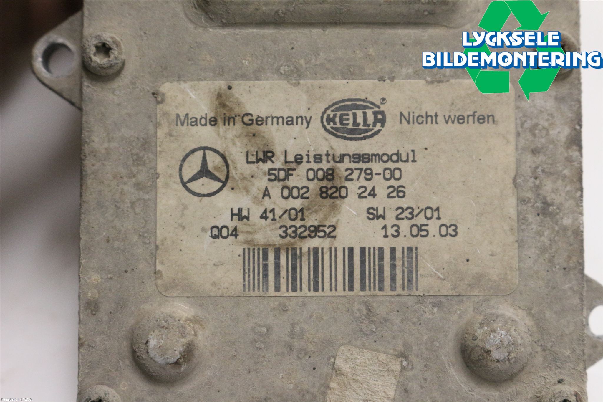 Mercedes-Benz MB E-KLASS (W211) 02-09 Styrenhet Strålkastare