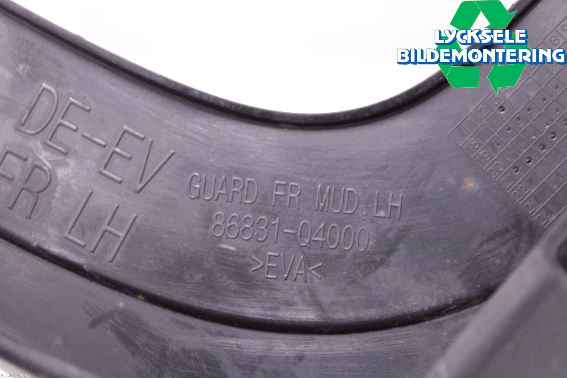 Kia NIRO (DE) 17-22 Stänkskydd