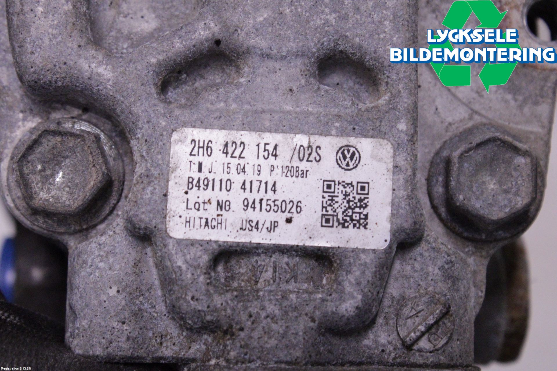 Volkswagen VW AMAROK 2H 10-22 Styrservopump