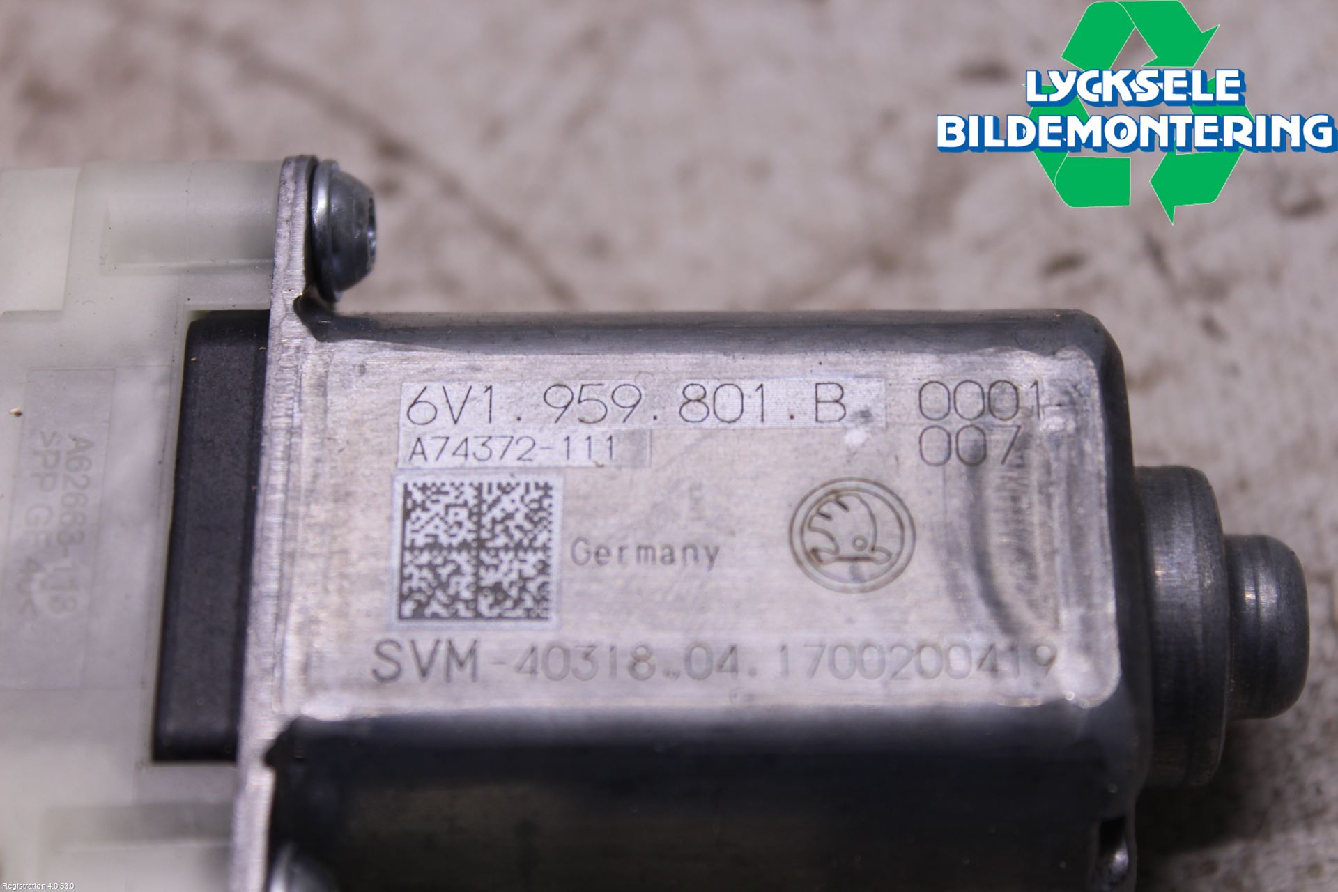 Skoda FABIA 15-21 Fönsterhissmotor