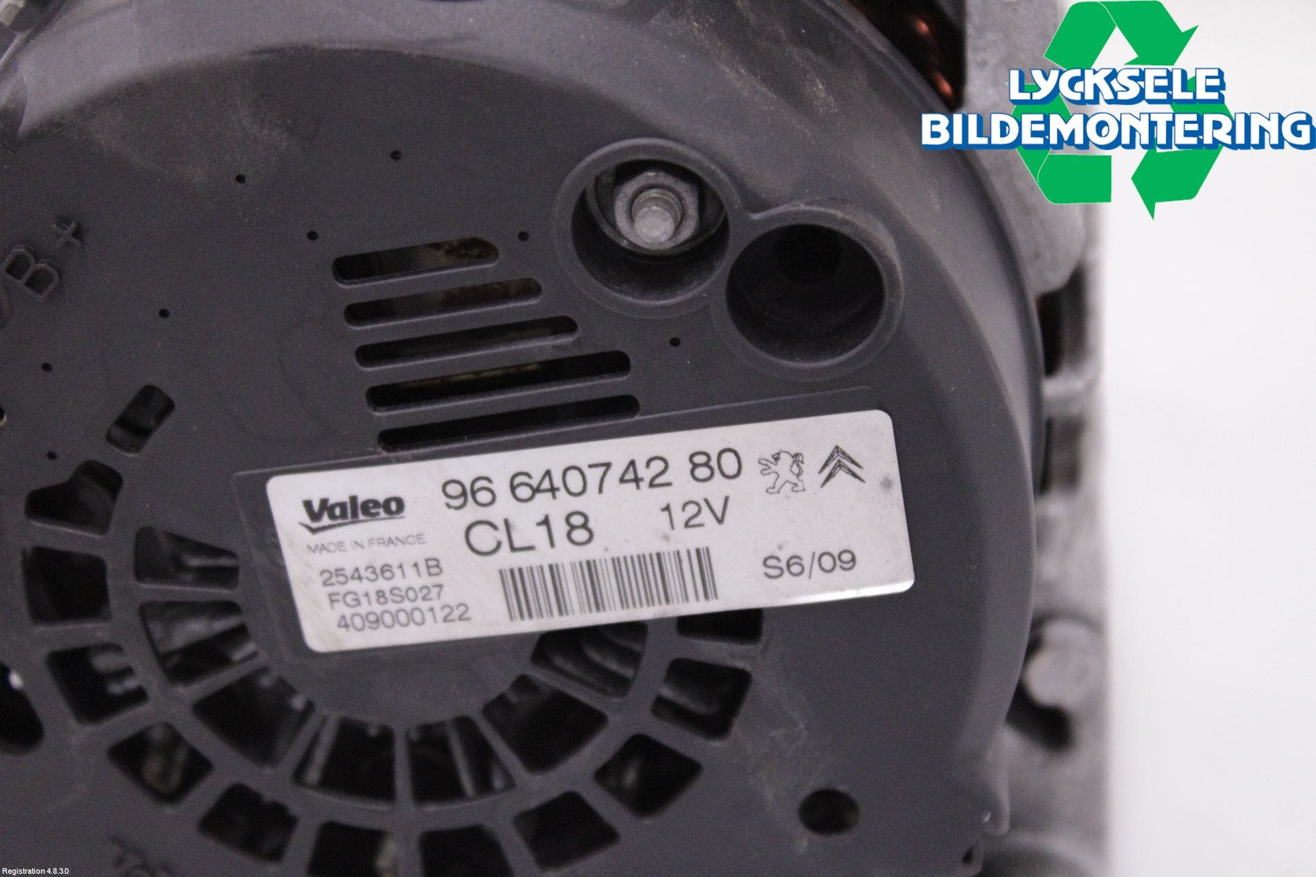 Peugeot 5008 10-16 Generator