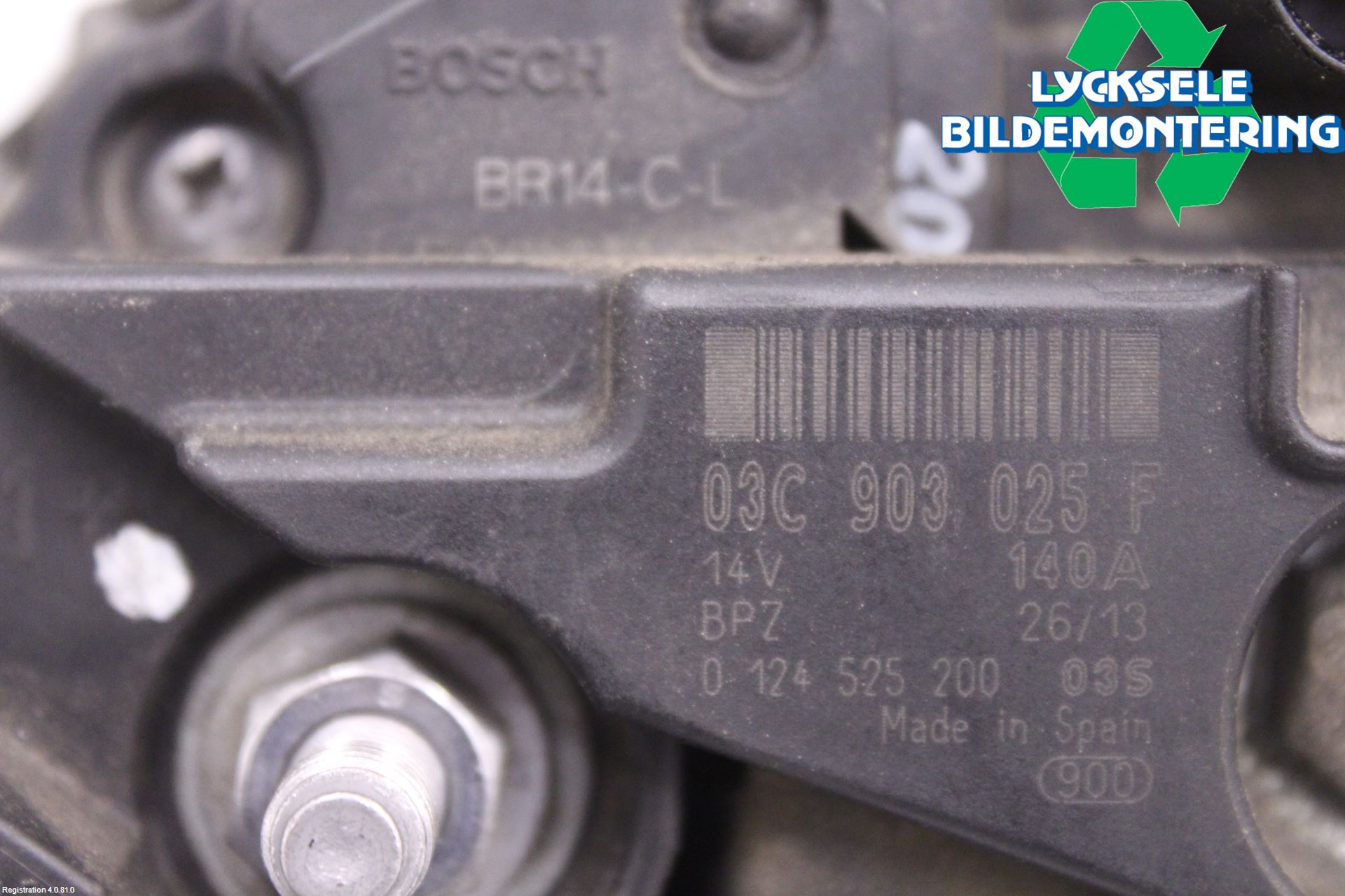 Skoda FABIA 07-14 Generator