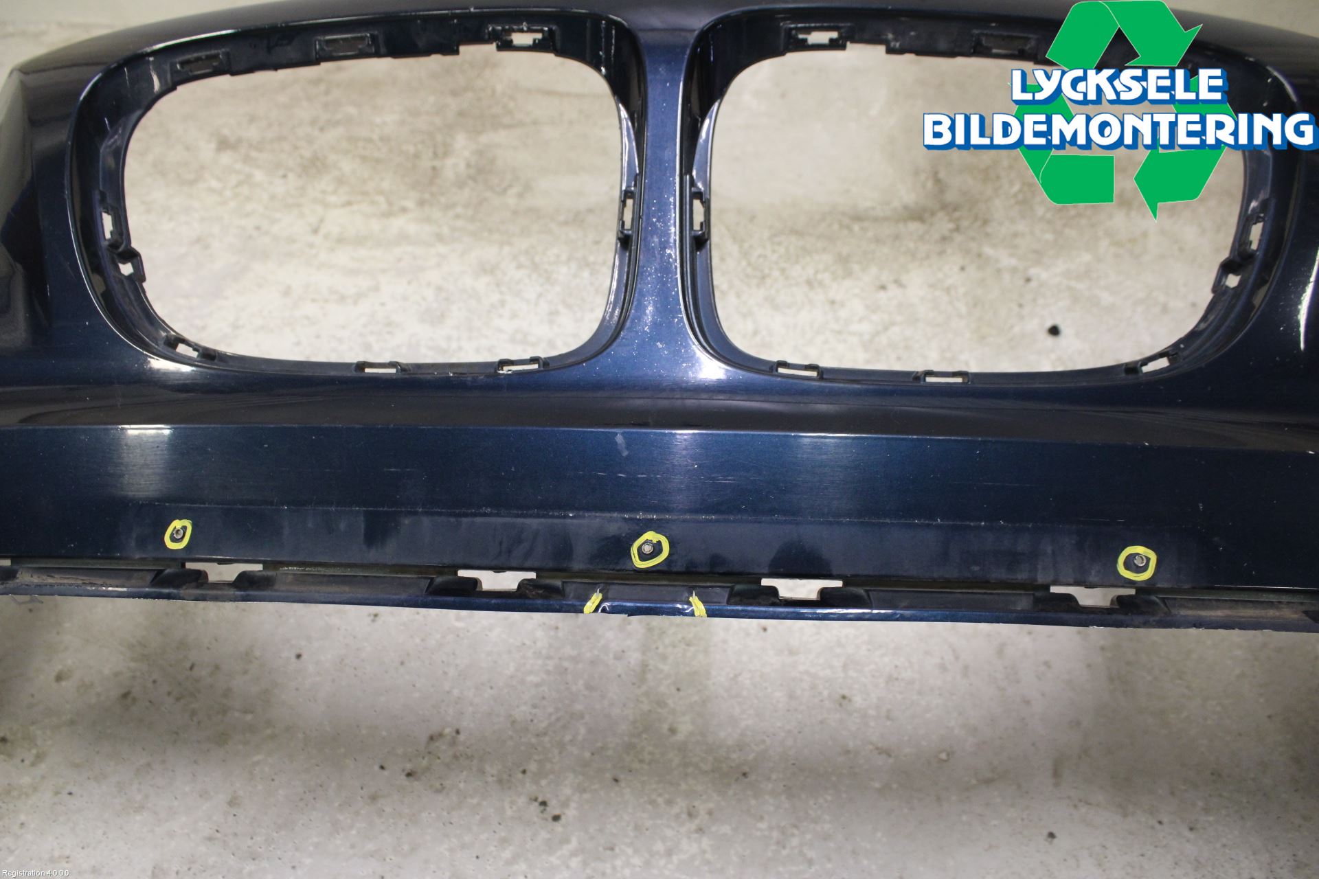 BMW X1 E84 10-15 Stötfångarbeklädnad Fram