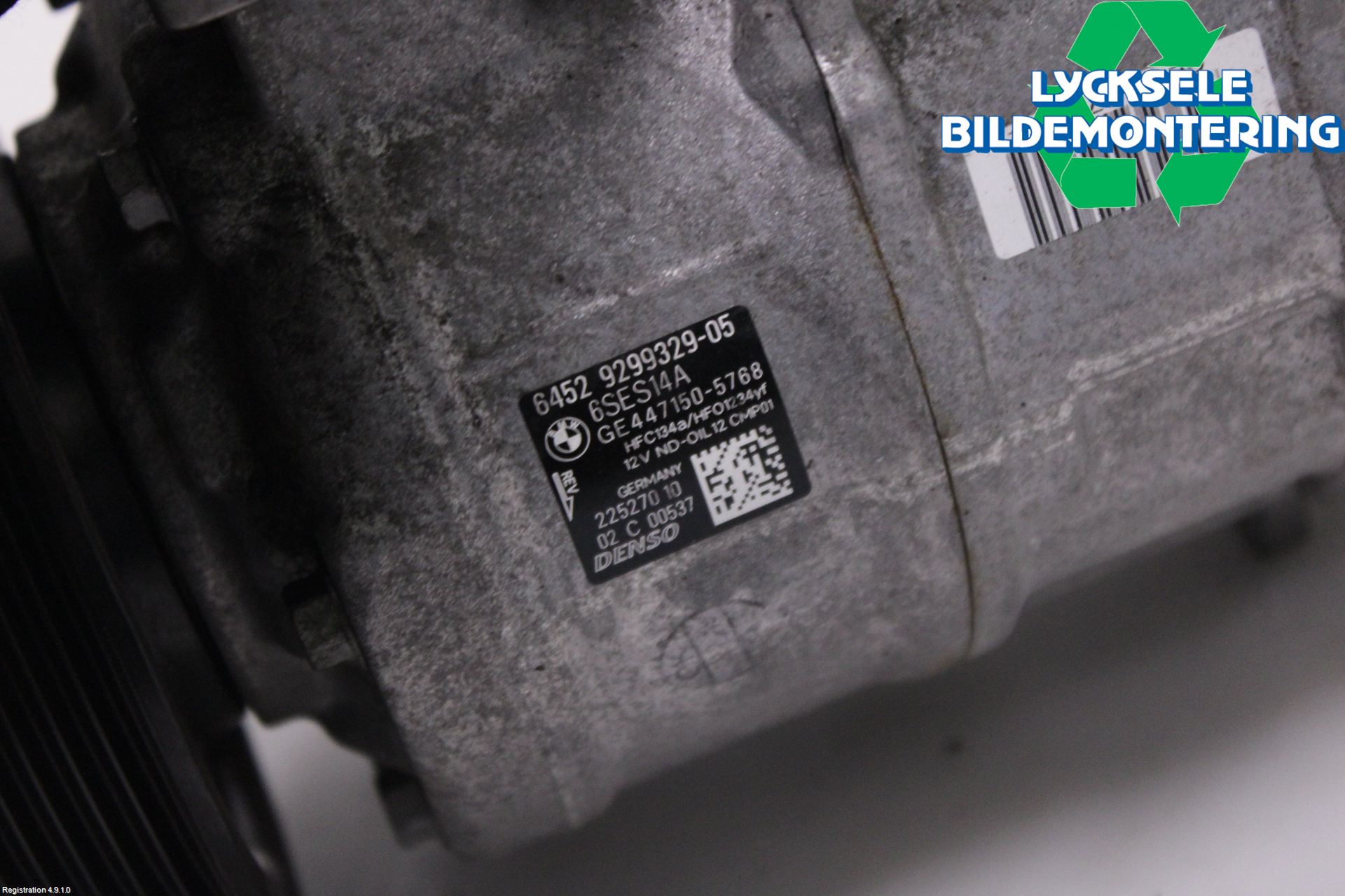 BMW 3 F30/F31/F80 12-19 Ac Kompressor