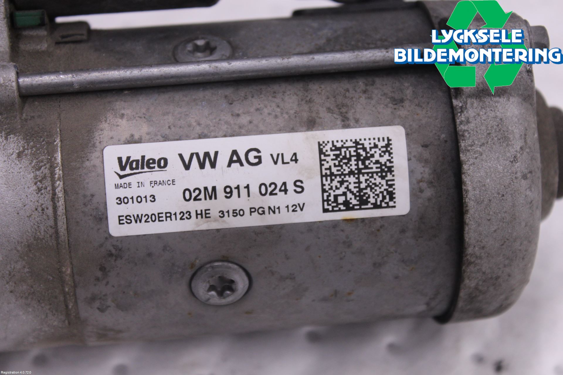 Volkswagen VW GOLF / E-GOLF VII 13-20 Startmotor Diesel