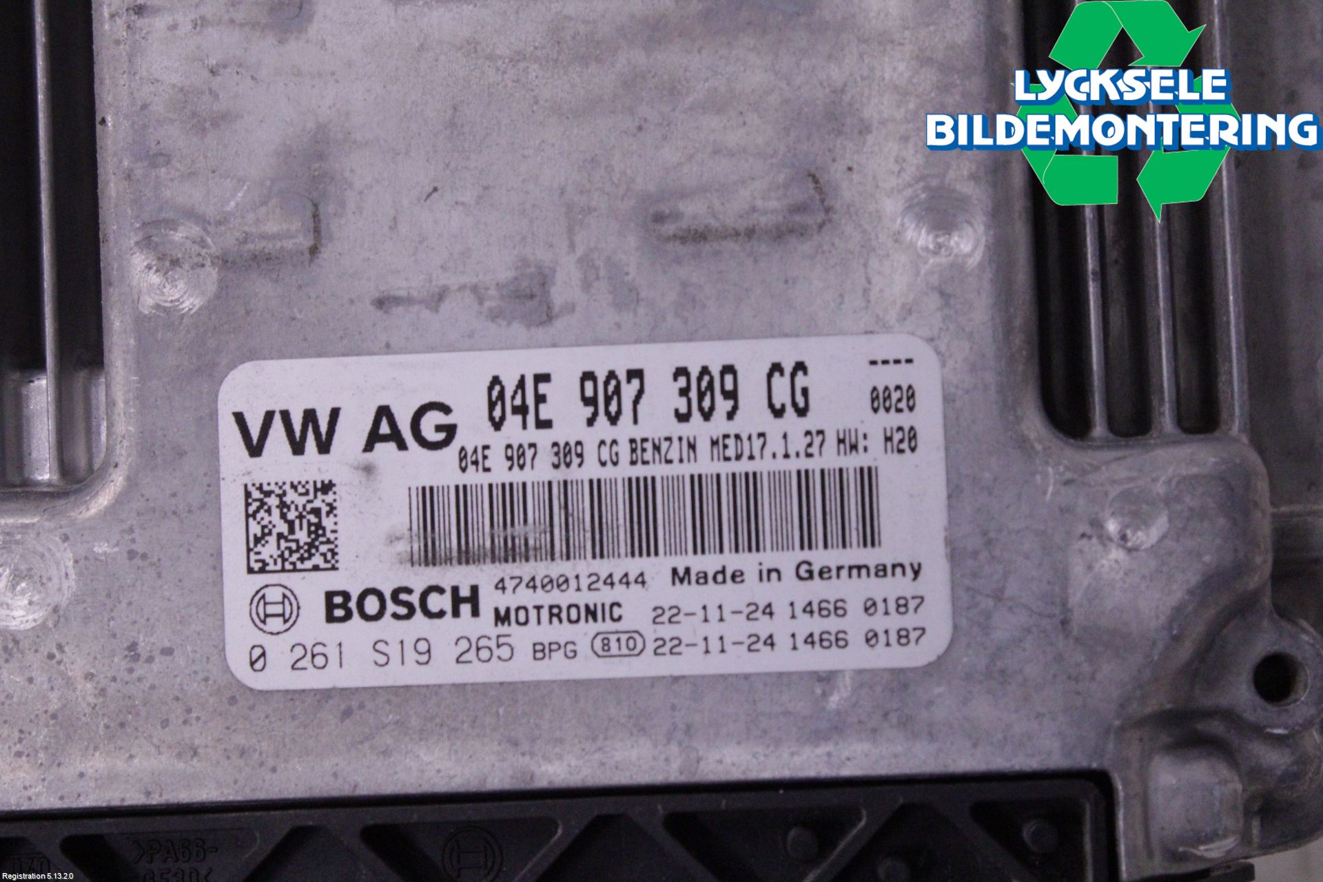 Volkswagen VW PASSAT 20-24 Styrenhet Insprut Bensin