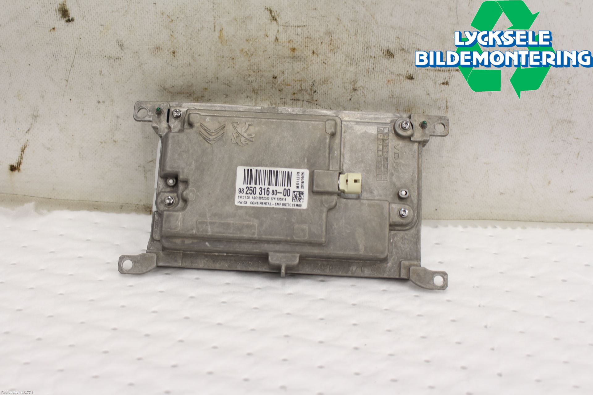 Peugeot EXPERT/E-EXPERT 17- Bildskärm