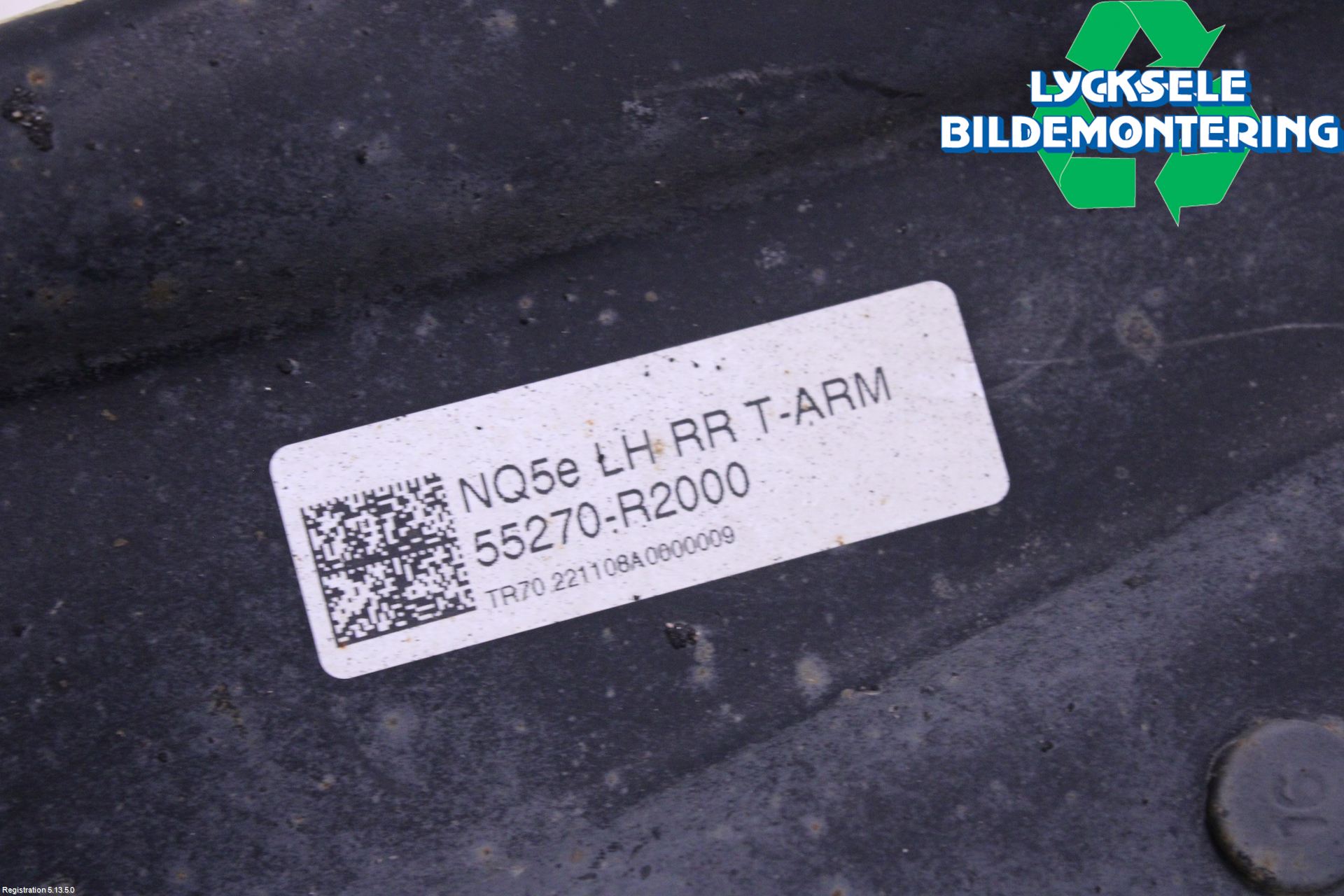 Kia SPORTAGE (NQ5) 22- Bärarm Bak Vänster