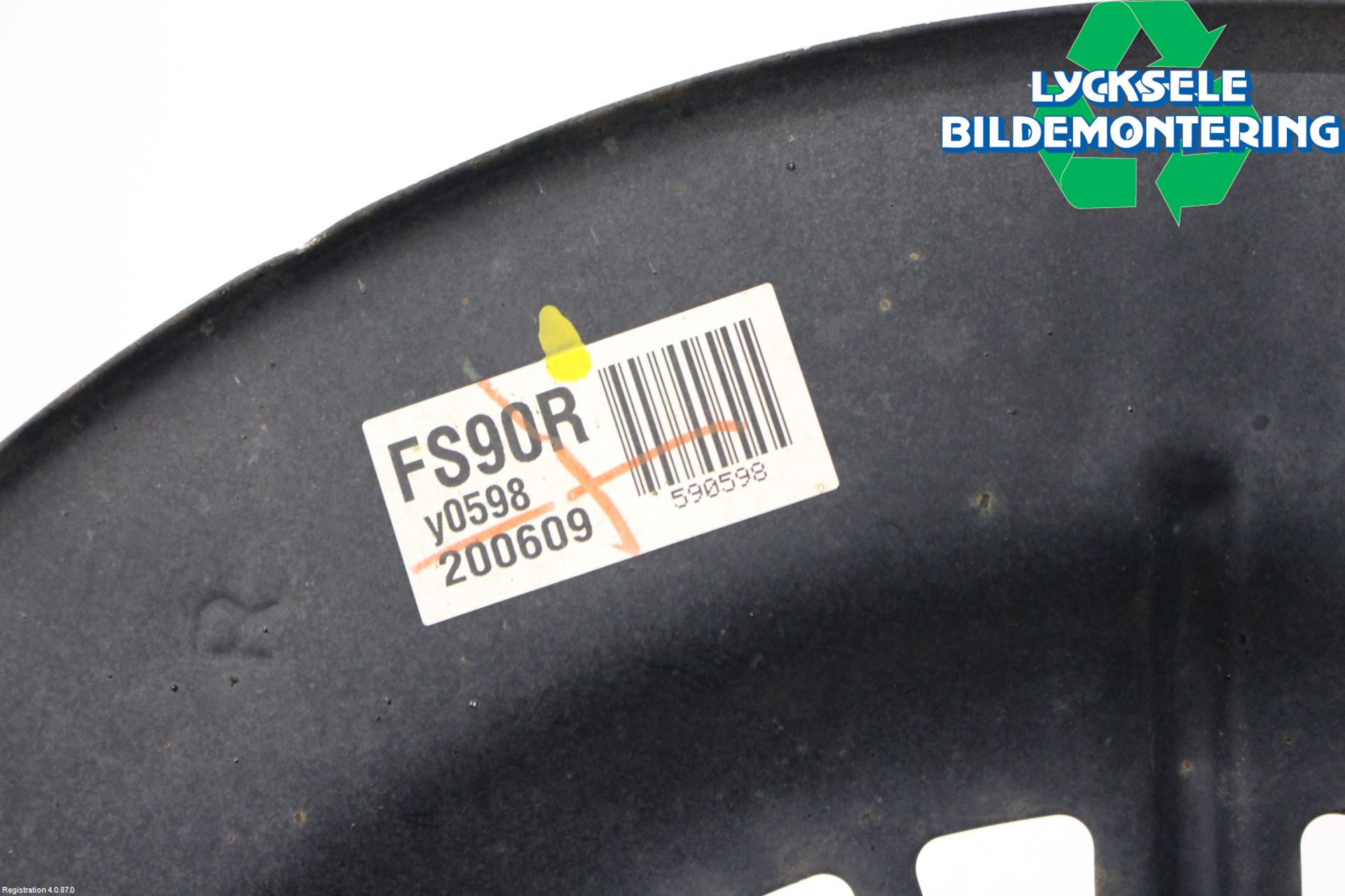 Toyota RAV4 19- Bromssköld Fram