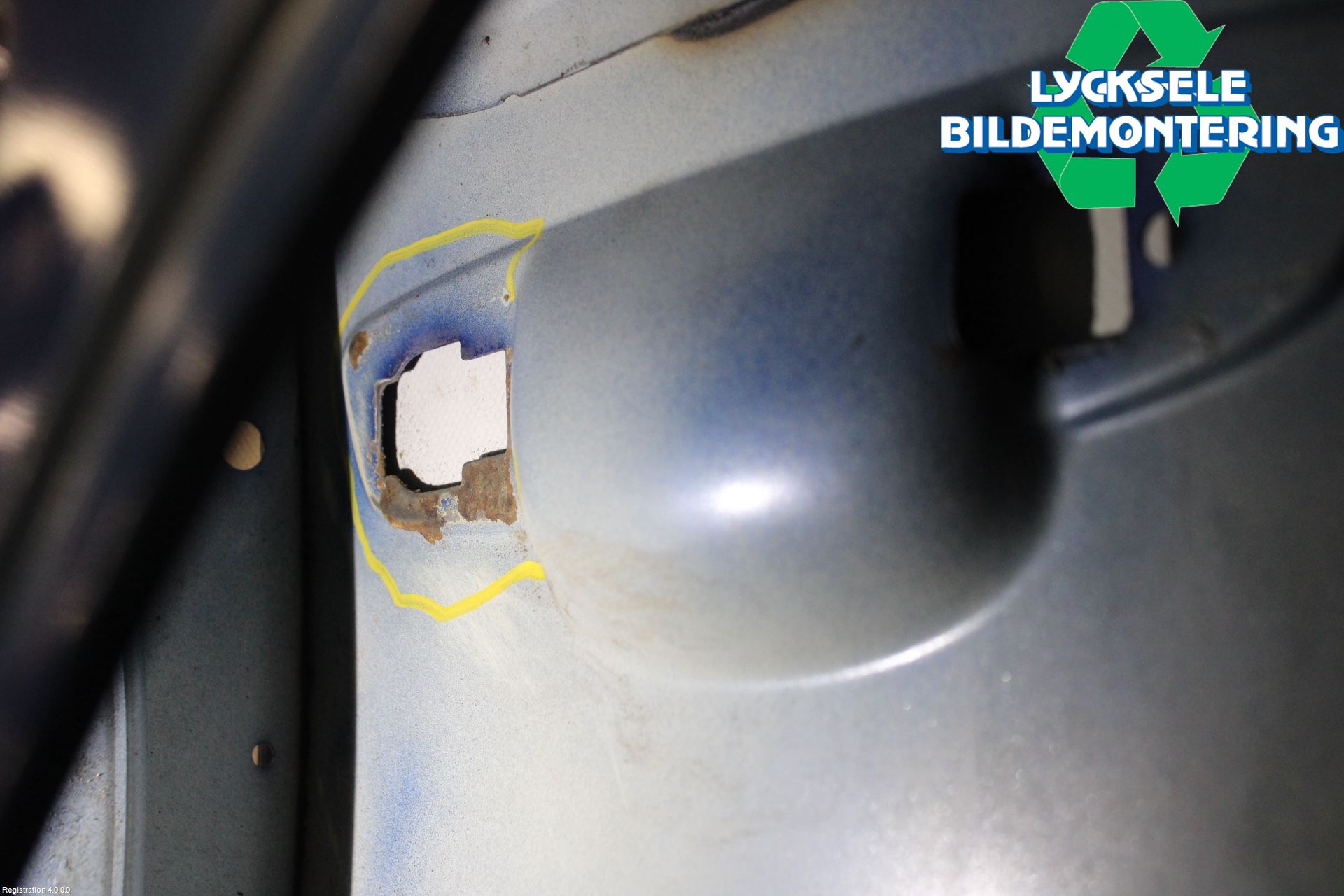 Volkswagen VW GOLF VI 09-13 Dörr 2D Vänster