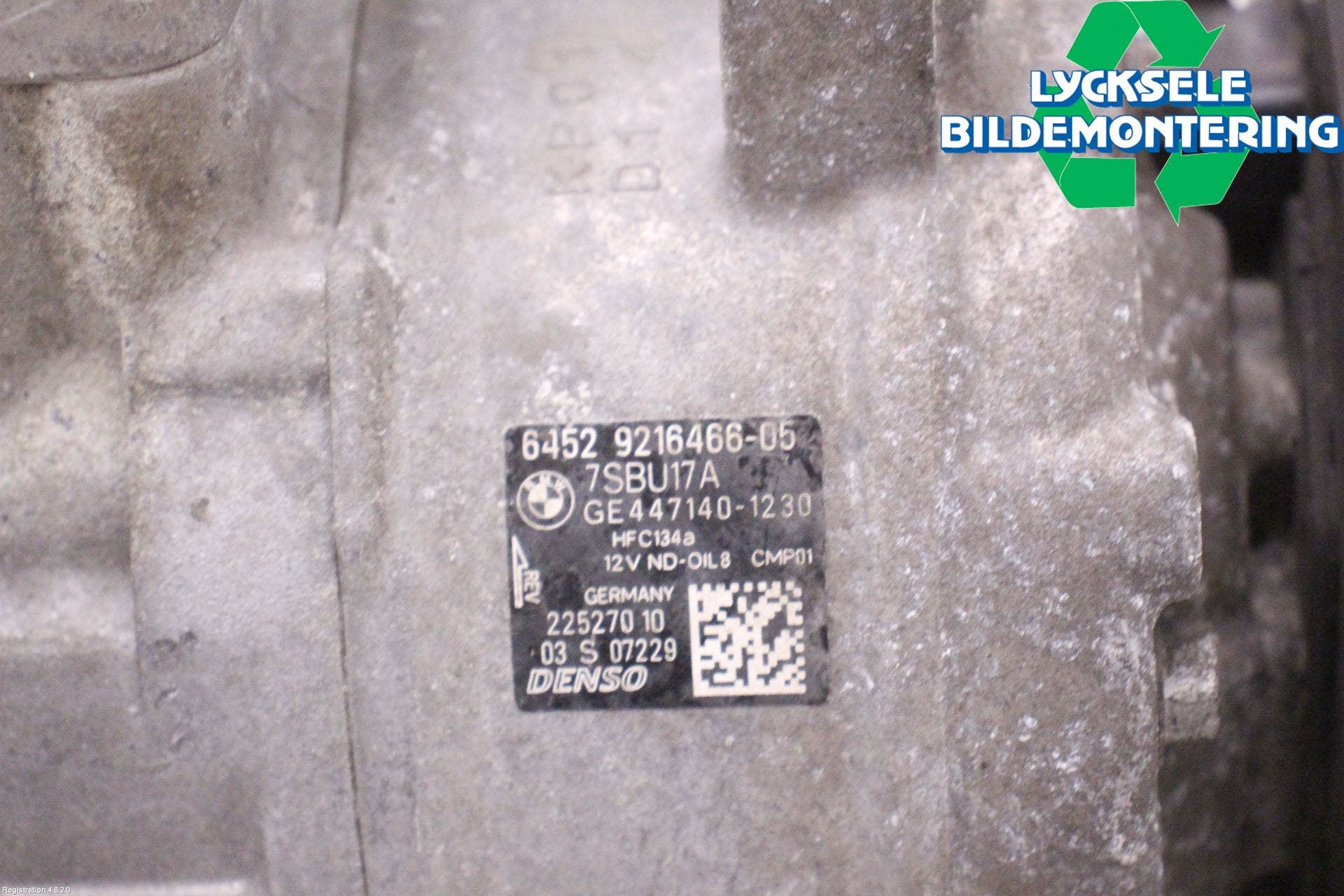 BMW 5 F10/F11/F18 09-17 Ac Kompressor