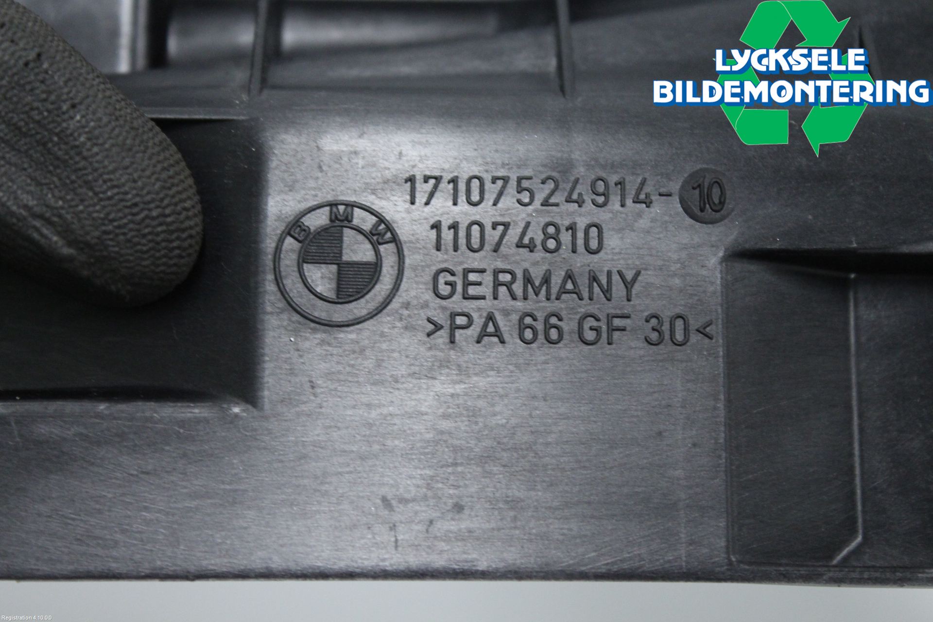 BMW X1 E84 10-15 Kylarfäste-Ram-Balk