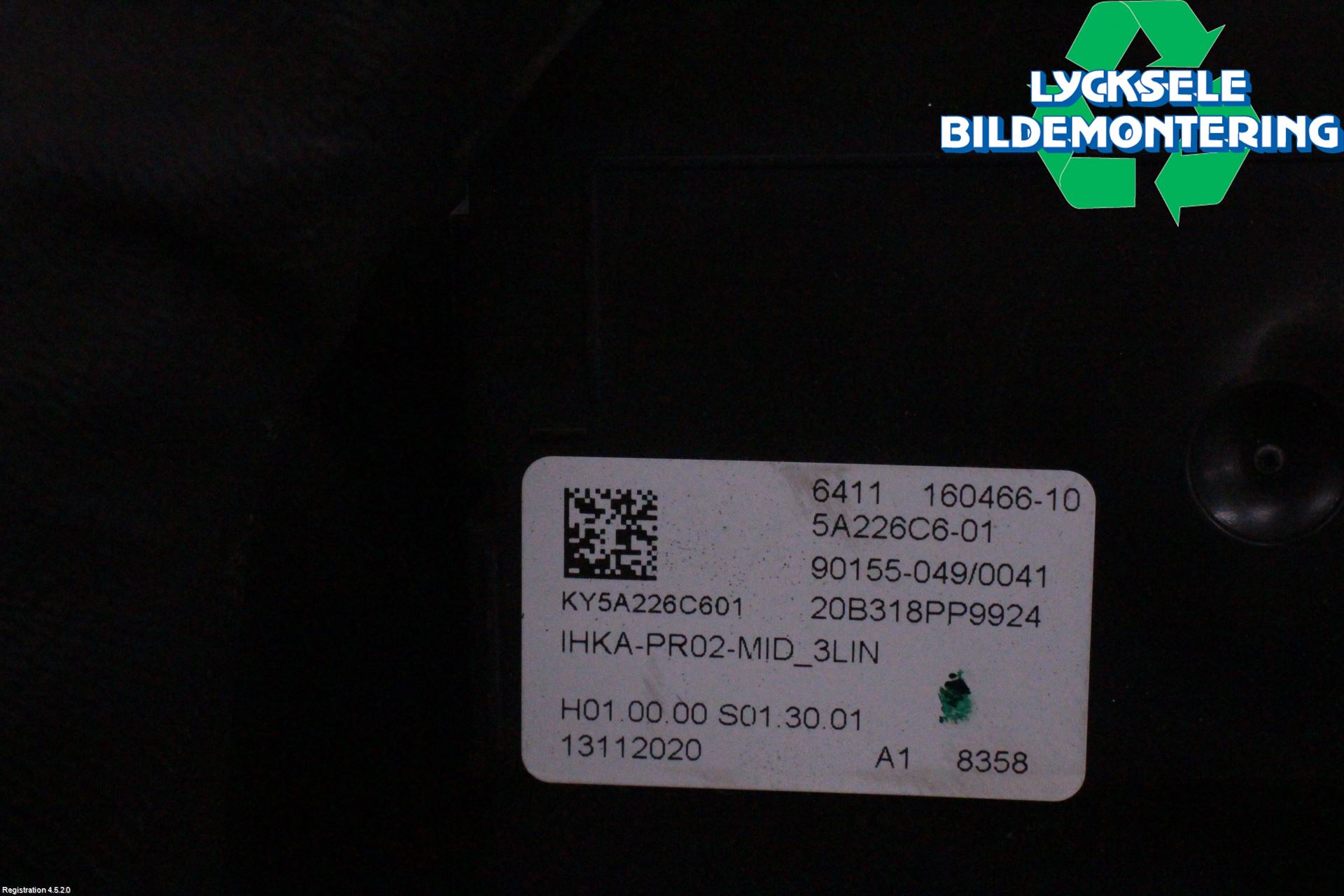 BMW 5 G30/G31/F90 17-23 Styrenhet Övrigt