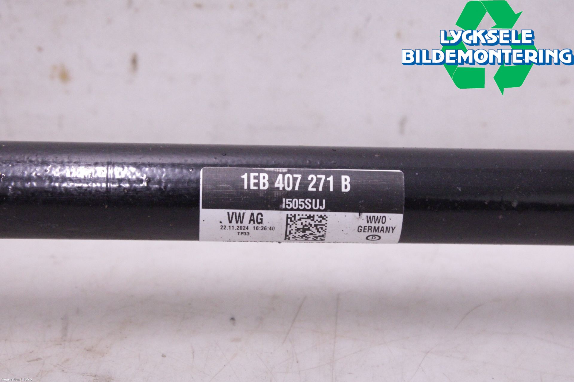Volkswagen VW ID.7/TOURER 24- Drivaxel Fram Vänster
