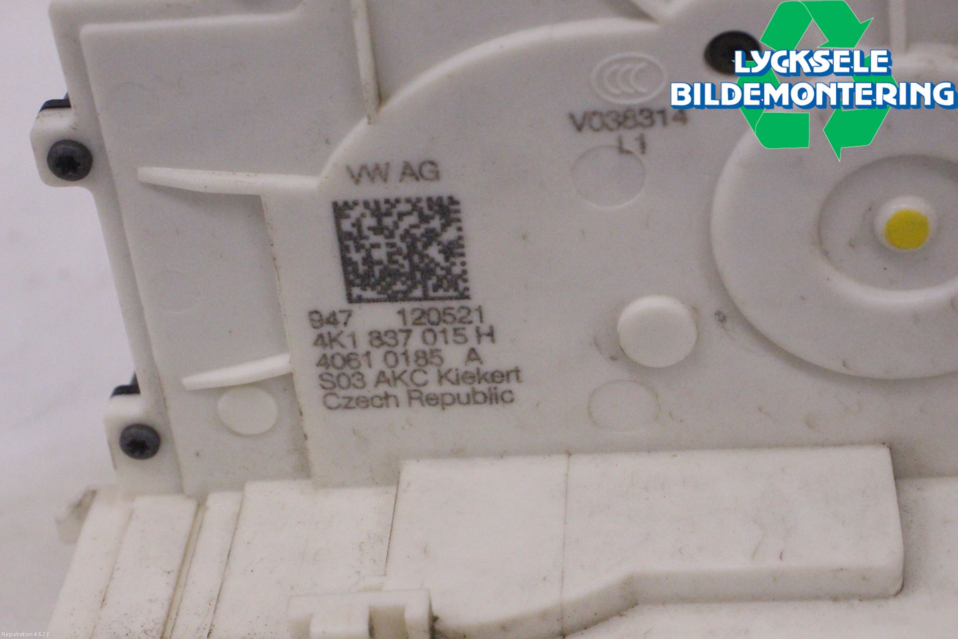 Audi E-TRON, S GE 19- Låskista-Dörrlås