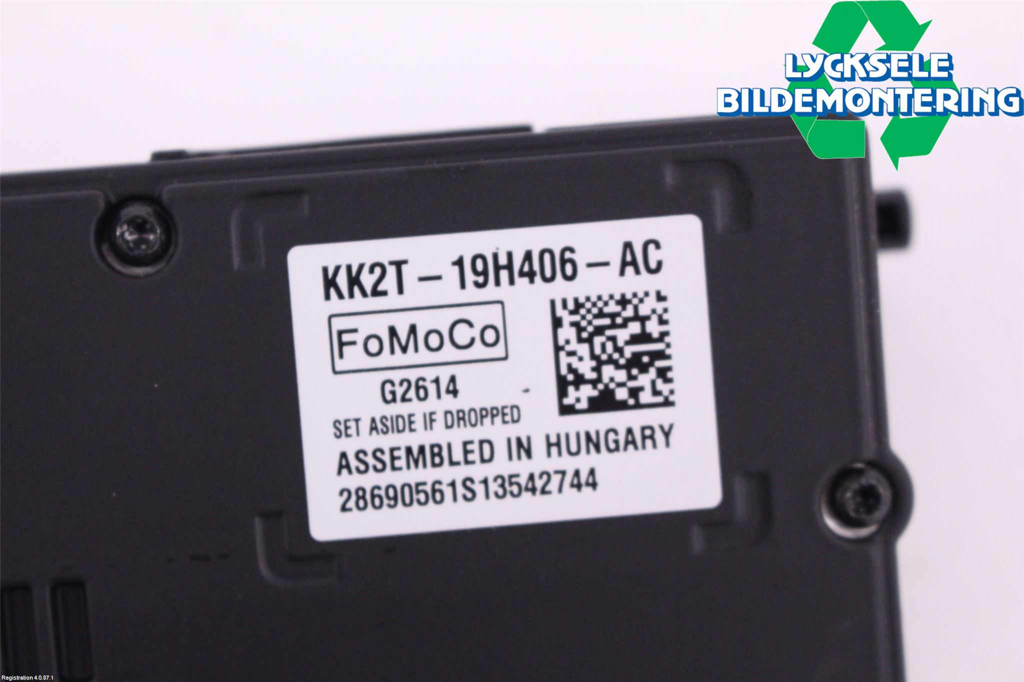 Ford TRANSIT/TOURNEO CUSTOM 13-24 Parkeringshjälp Kamera