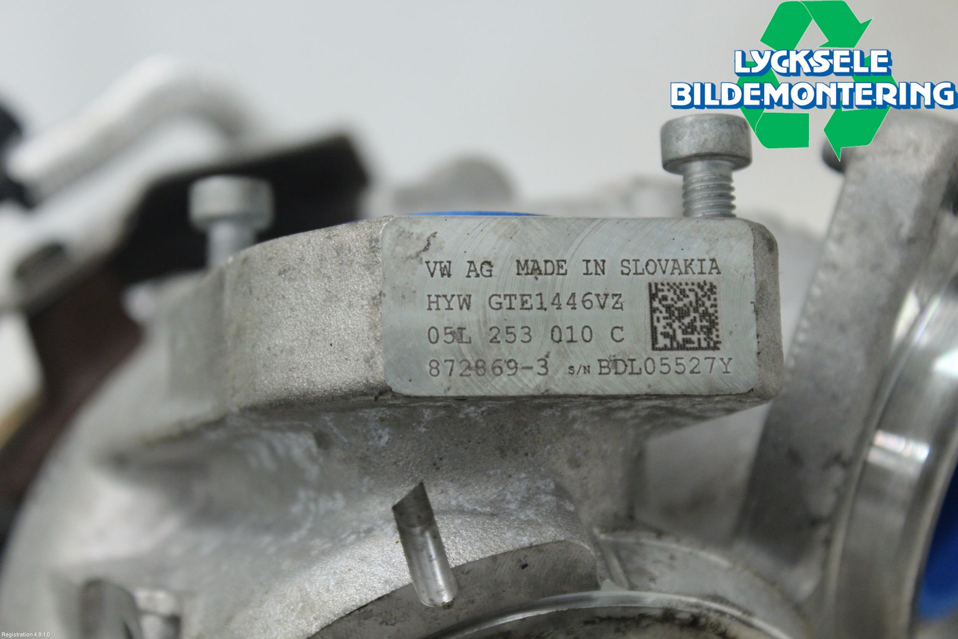 Volkswagen VW CADDY 21- Turboaggregat